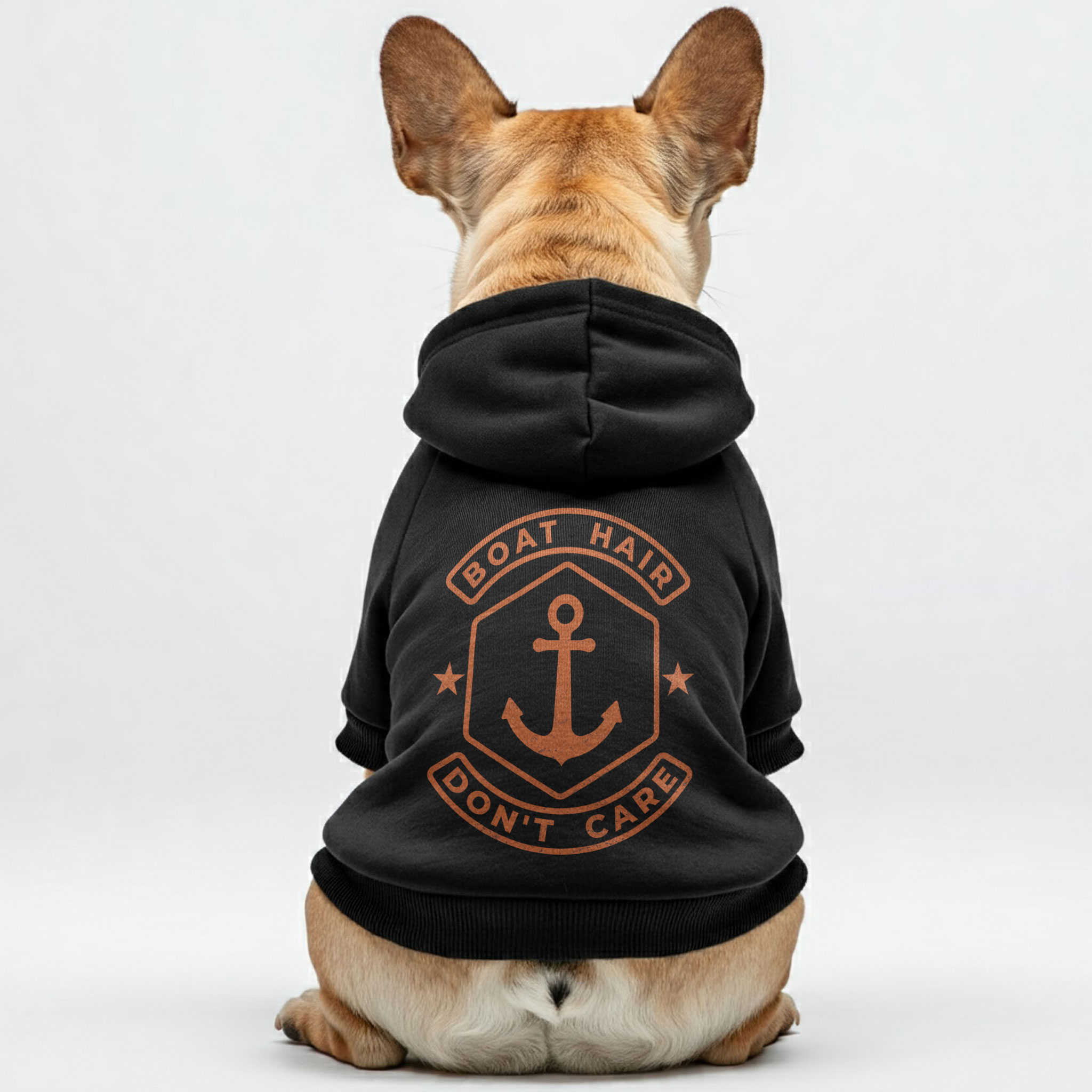 French Bulldog Personalized Fleece Hoodie for French Bulldogs-fadou