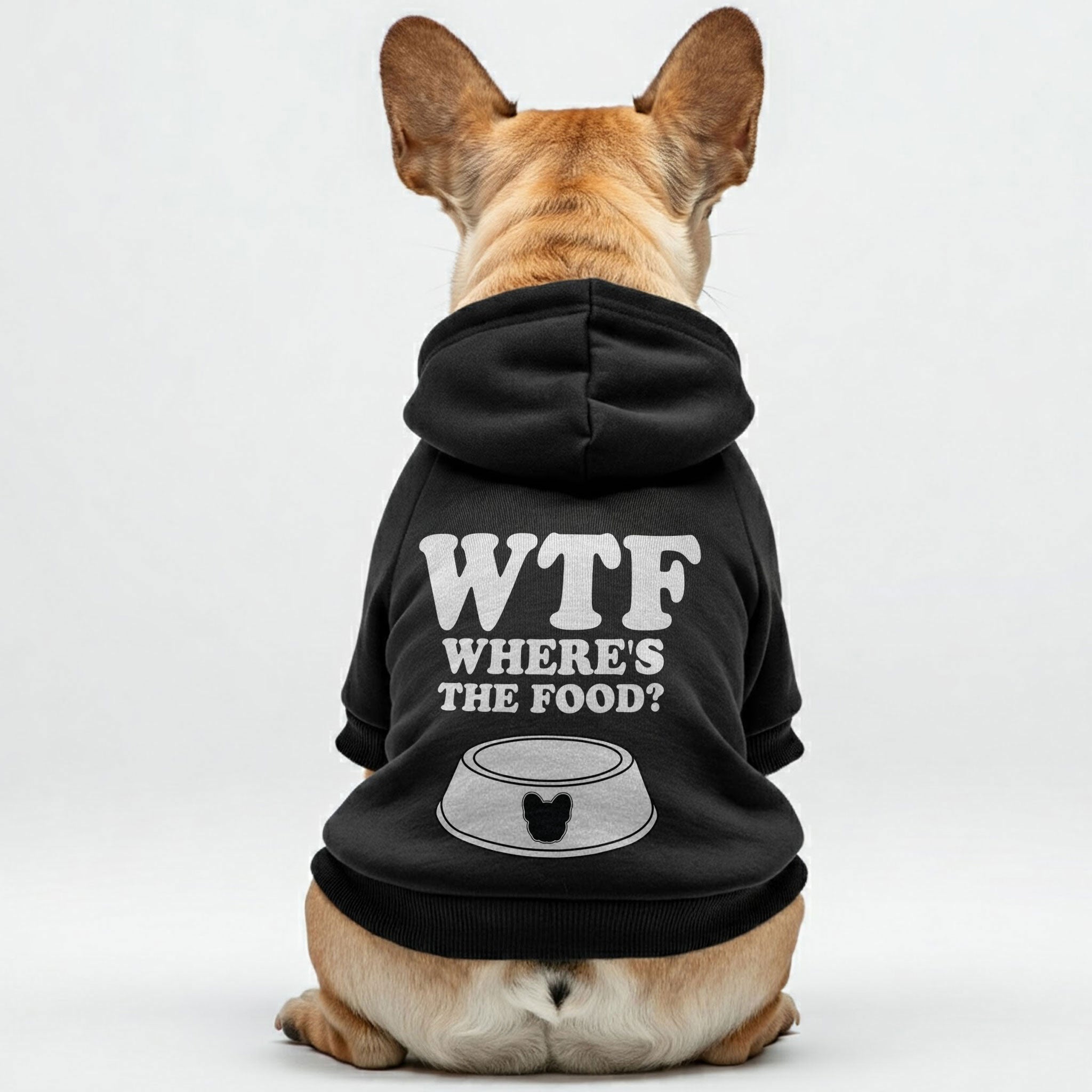 Personalized Cozy Fleece Hoodie for Frenchie Enthusiasts-fadou