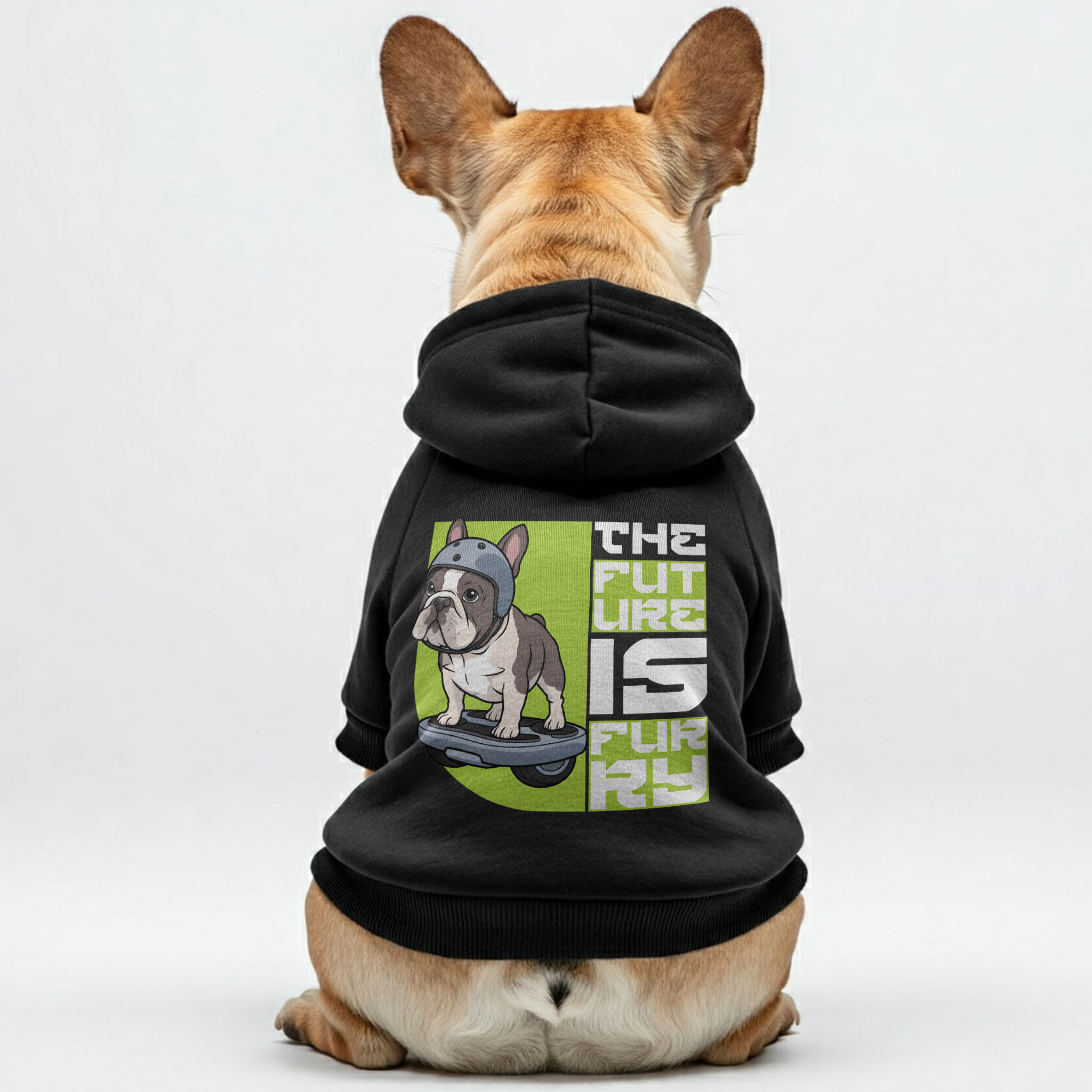 French Bulldog Cotton Pet Sweatshirt for Brachycephalic Dogs-fadou