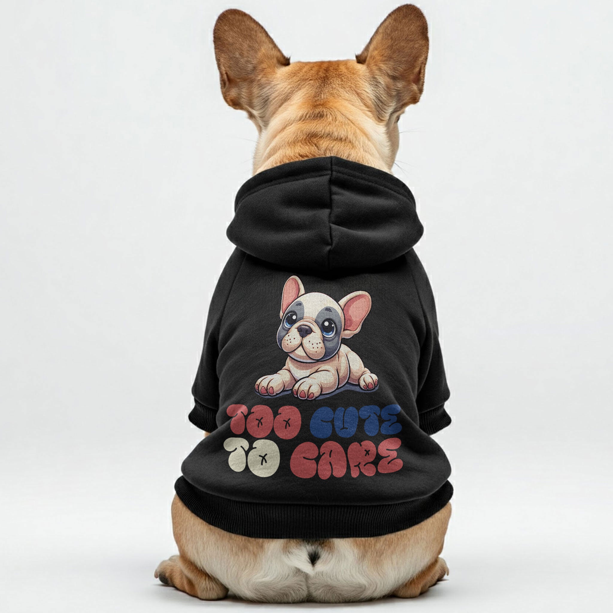 Too Cute to Care - Personalized French Bulldog for French Bulldogs-fadou