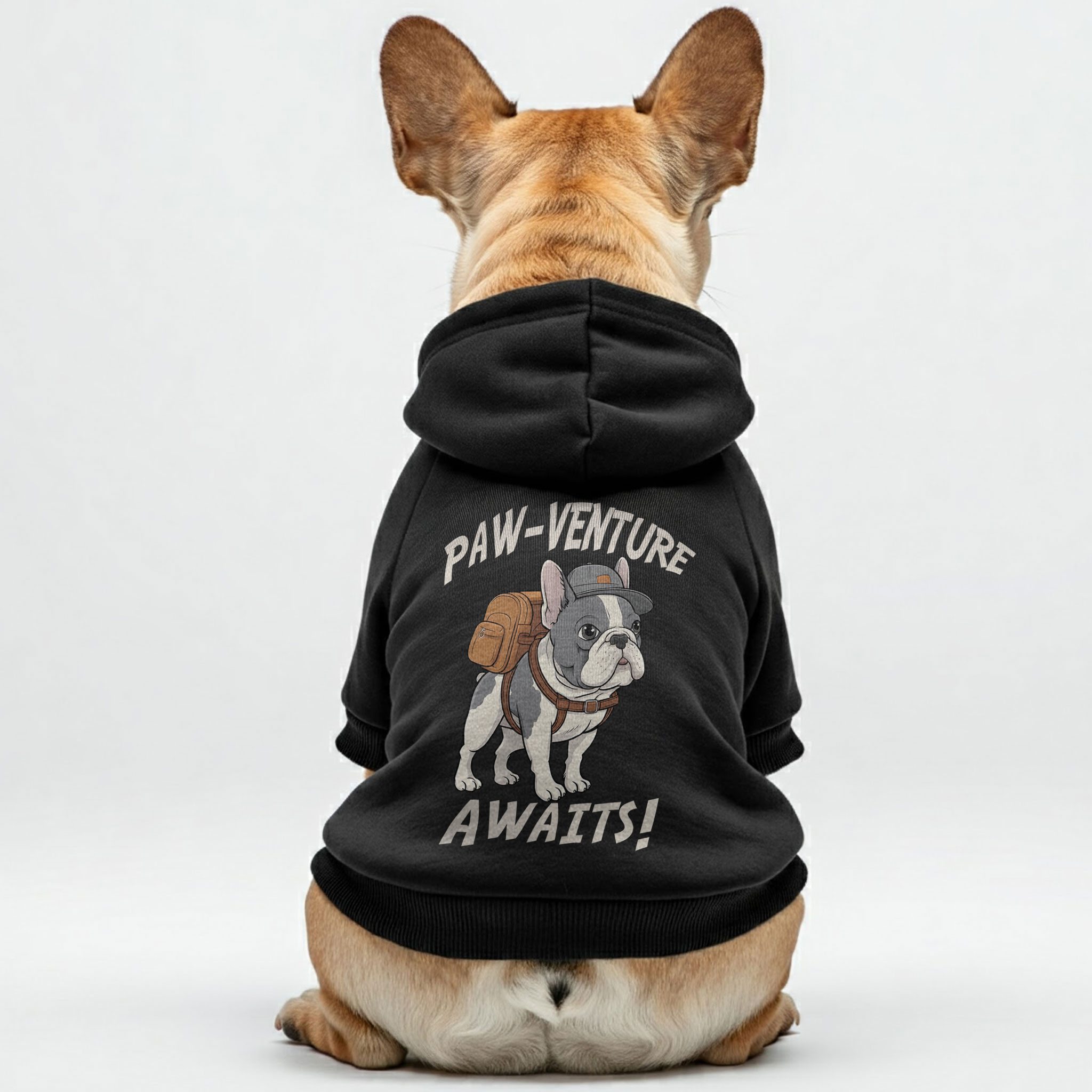 French Bulldog Funny Pet Sweatshirt for Brachycephalic Dogs-fadou