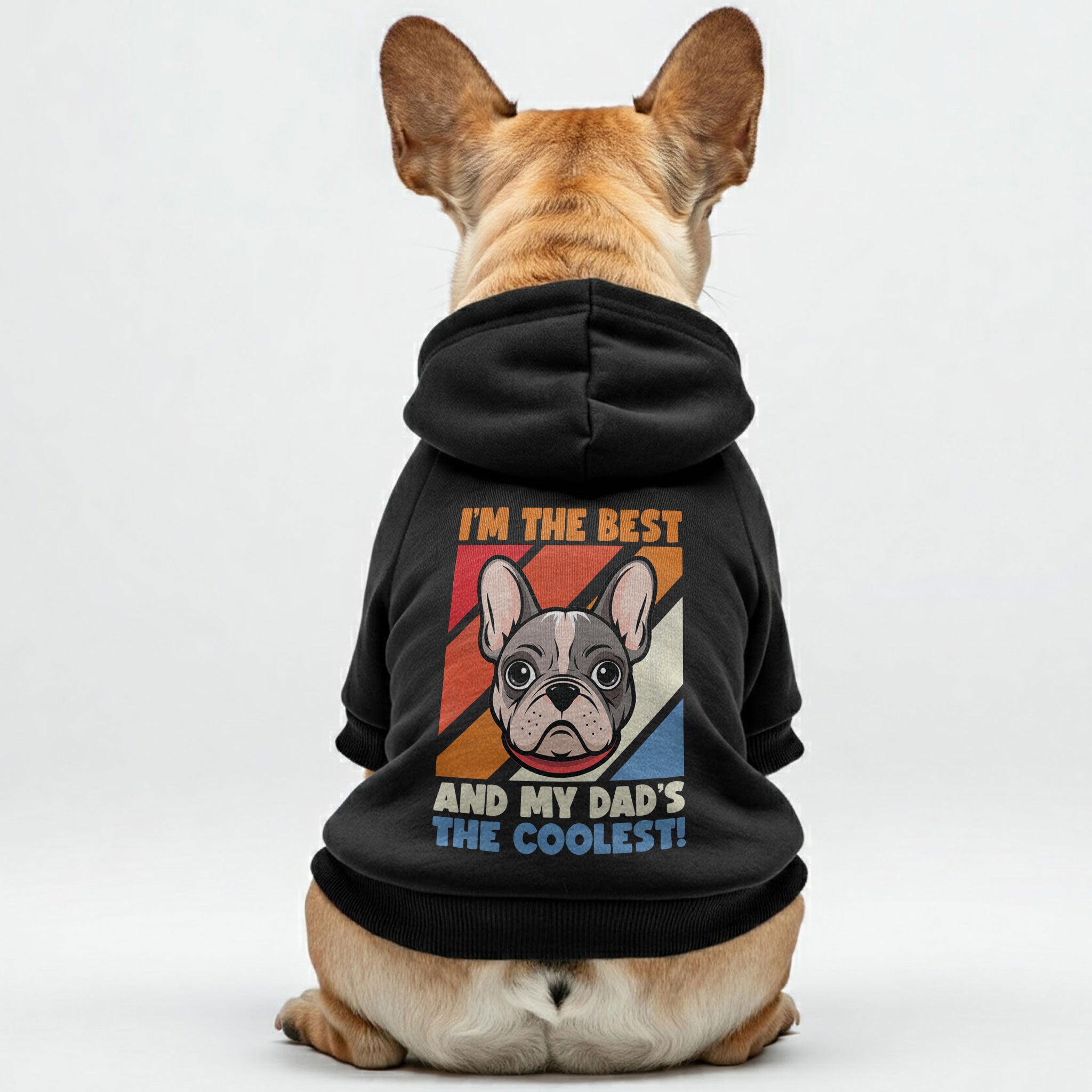French Bulldog Cotton Dog Hoodie for Brachycephalic Dogs-fadou