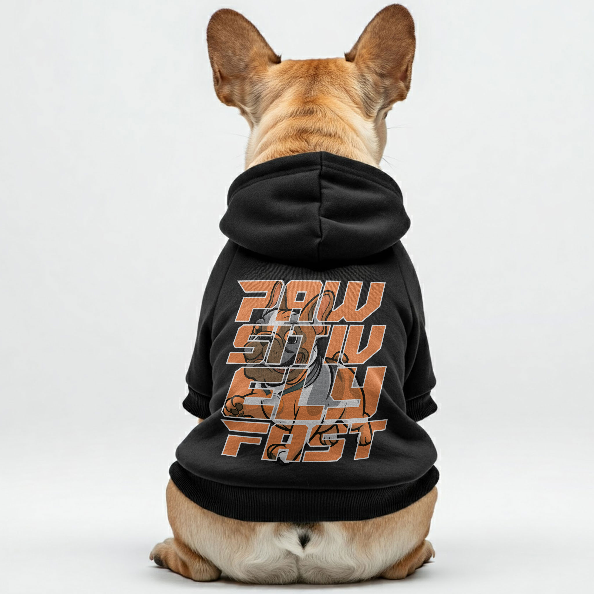 Pawsitively Cozy Pet Sweatshirt for Brachycephalic Dogs-fadou