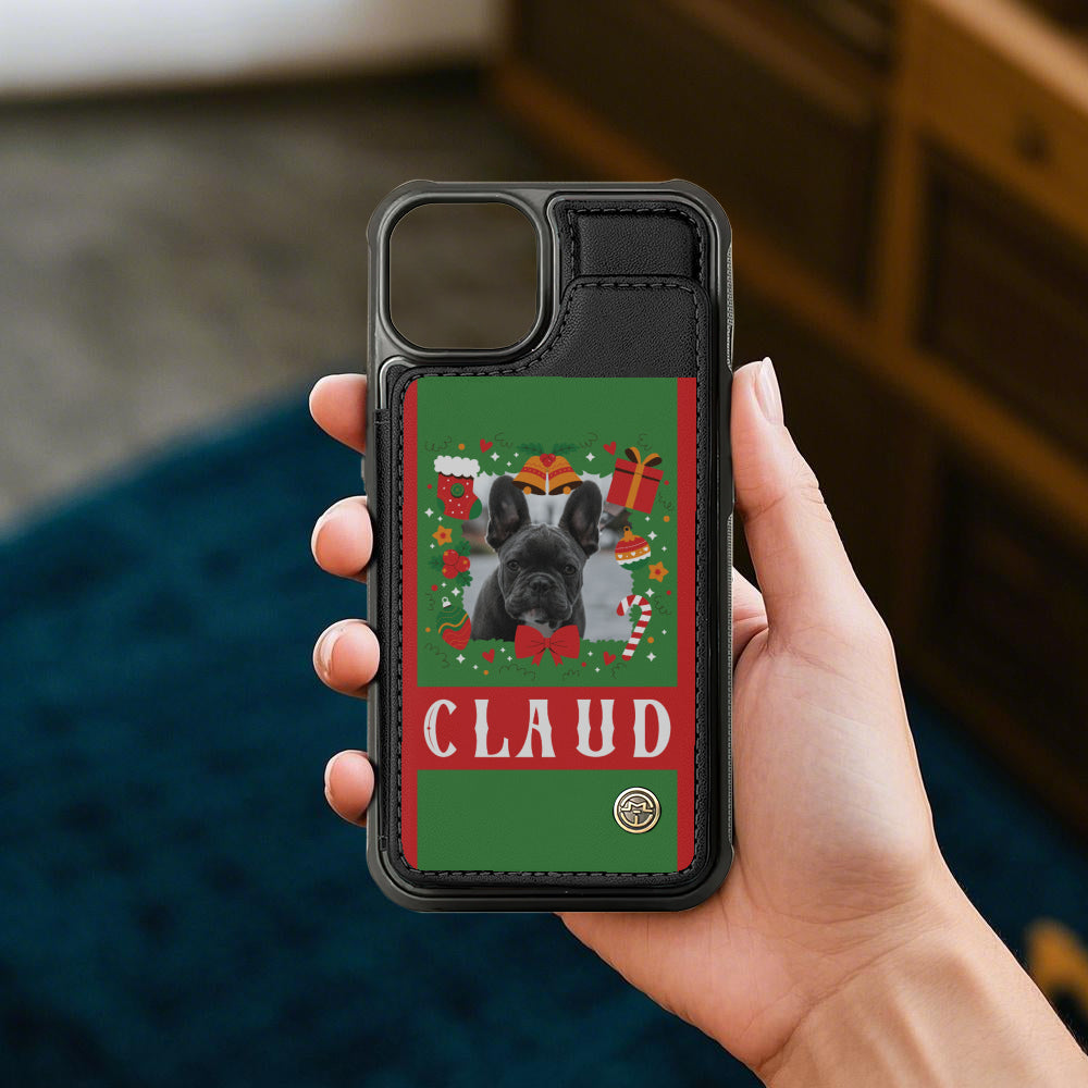 French Bulldog Personalized Card Holder for Pet Parents-fadou