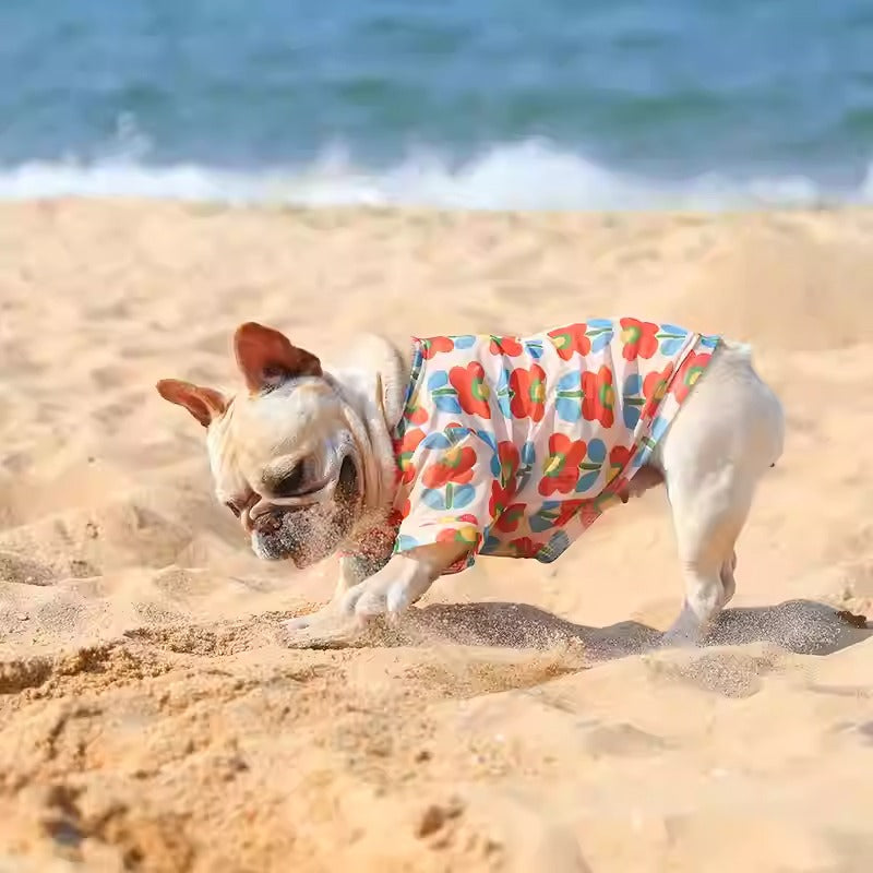 French Bulldog Breathable Pet Top for Training Sessions-fadou