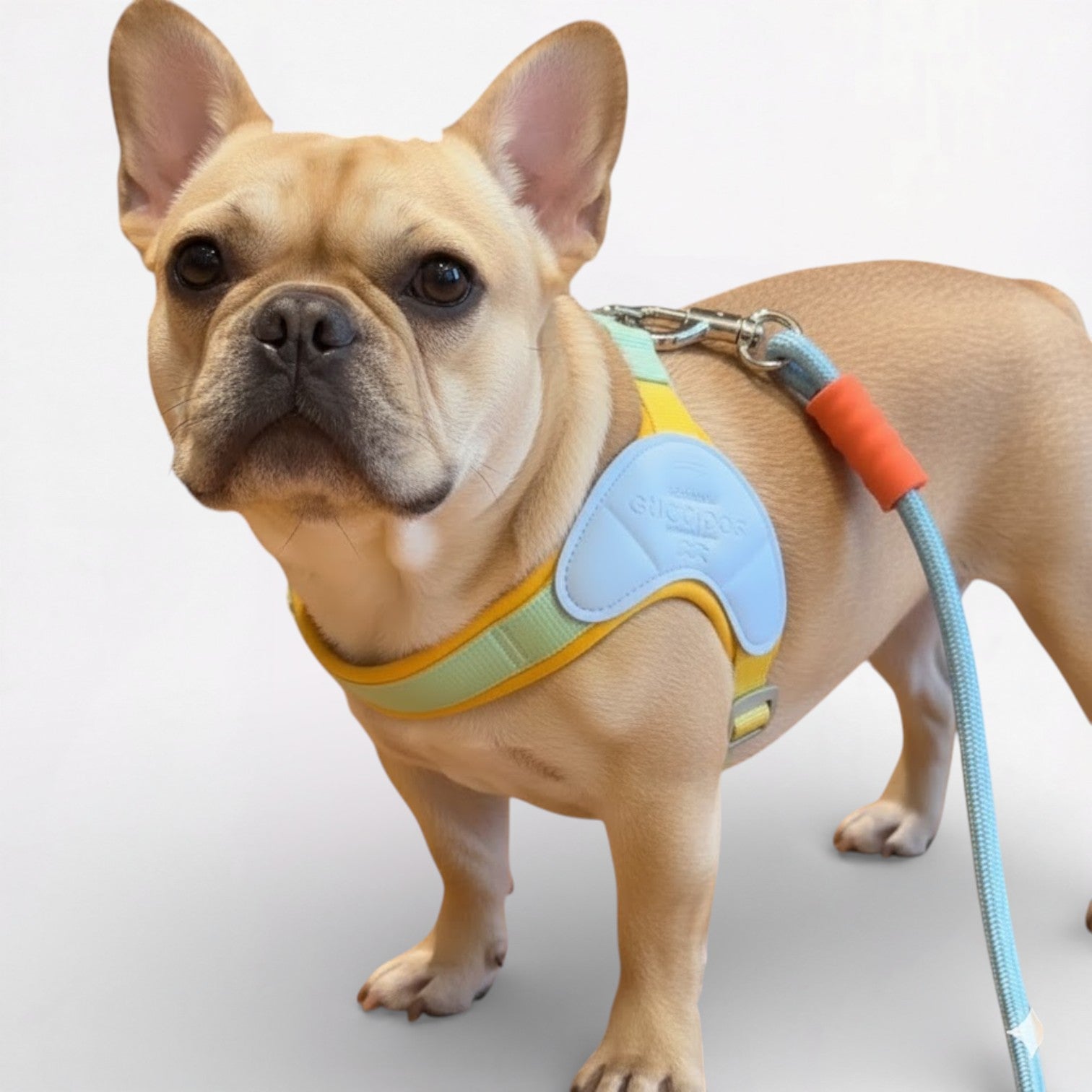 French Bulldog Breathable No-Pull Vest for Training Sessions-fadou