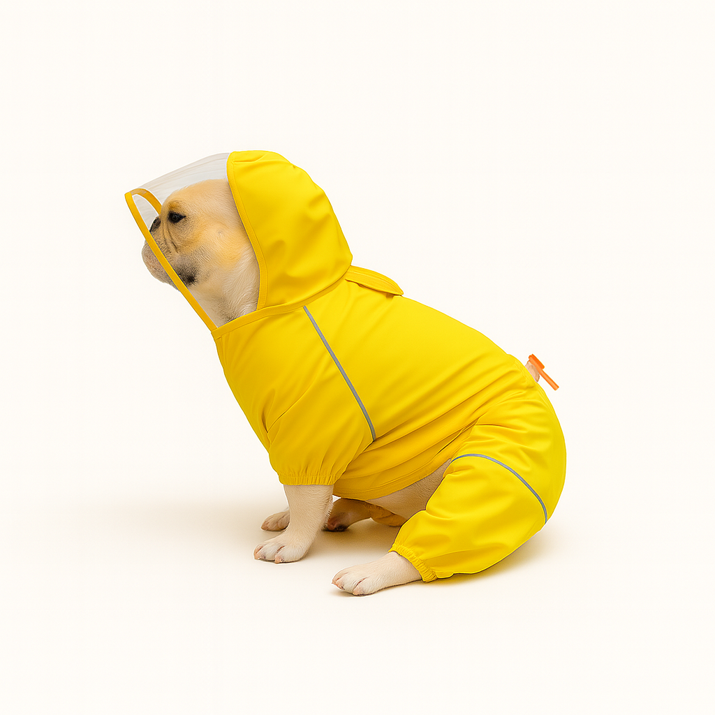 French Bulldog Waterproof Waterproof Coat for Travel Comfort-fadou