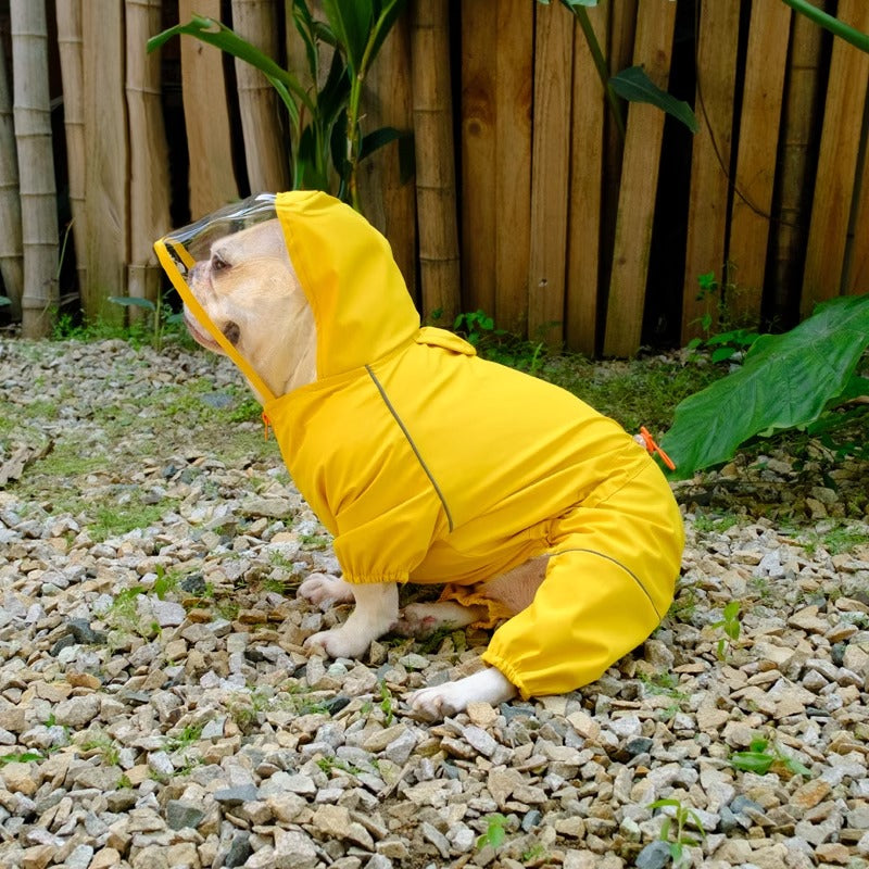 French Bulldog Waterproof Waterproof Coat for Travel Comfort-fadou