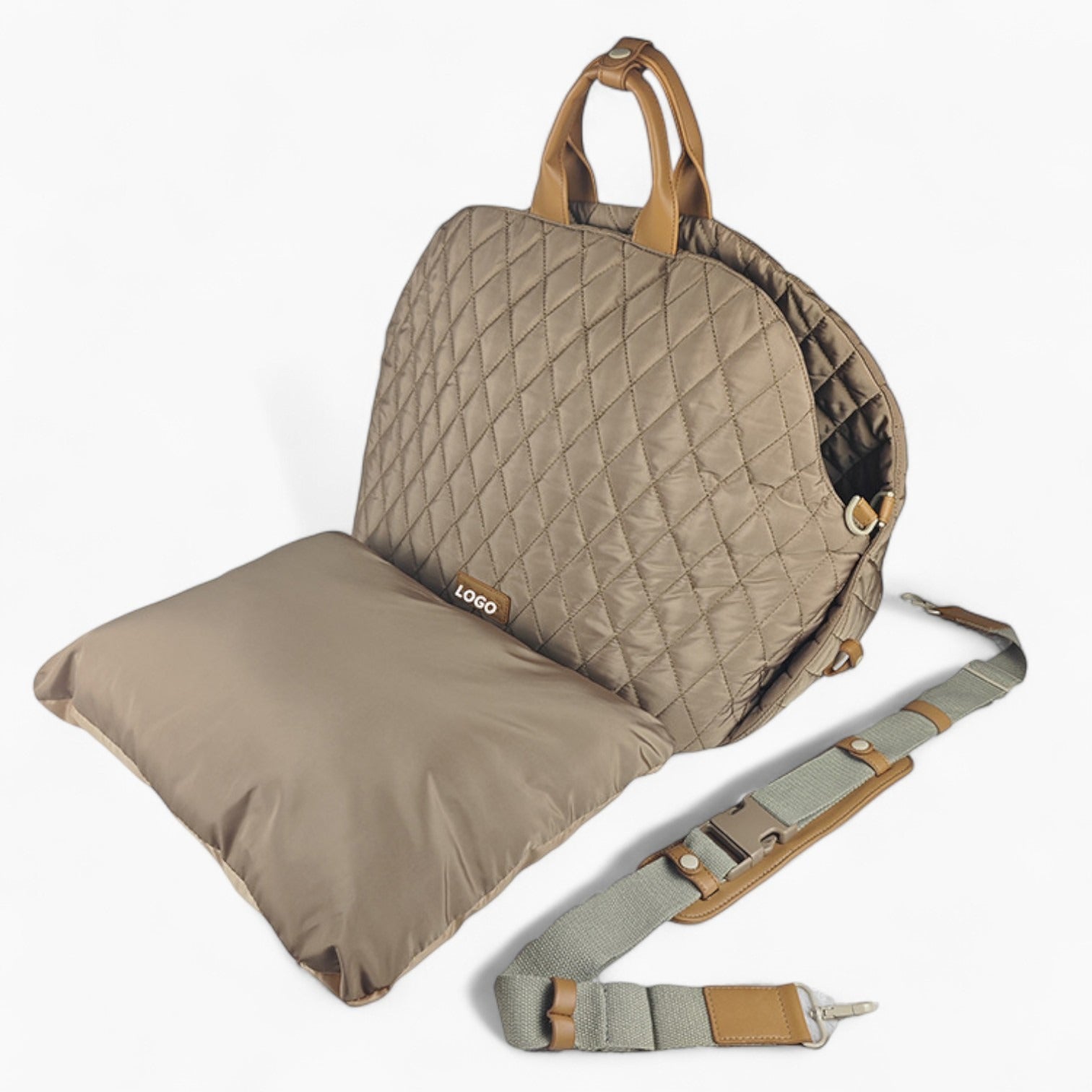 French Bulldog Foldable Pup Carrier for Training Sessions-fadou