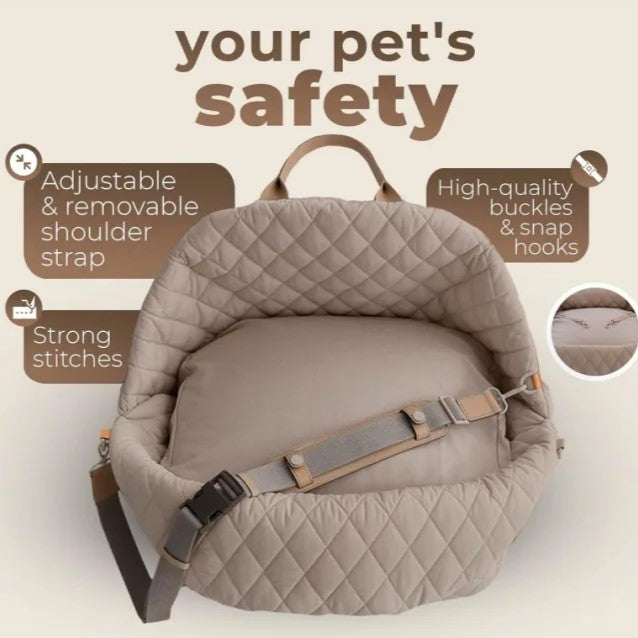 French Bulldog Foldable Pup Carrier for Training Sessions-fadou