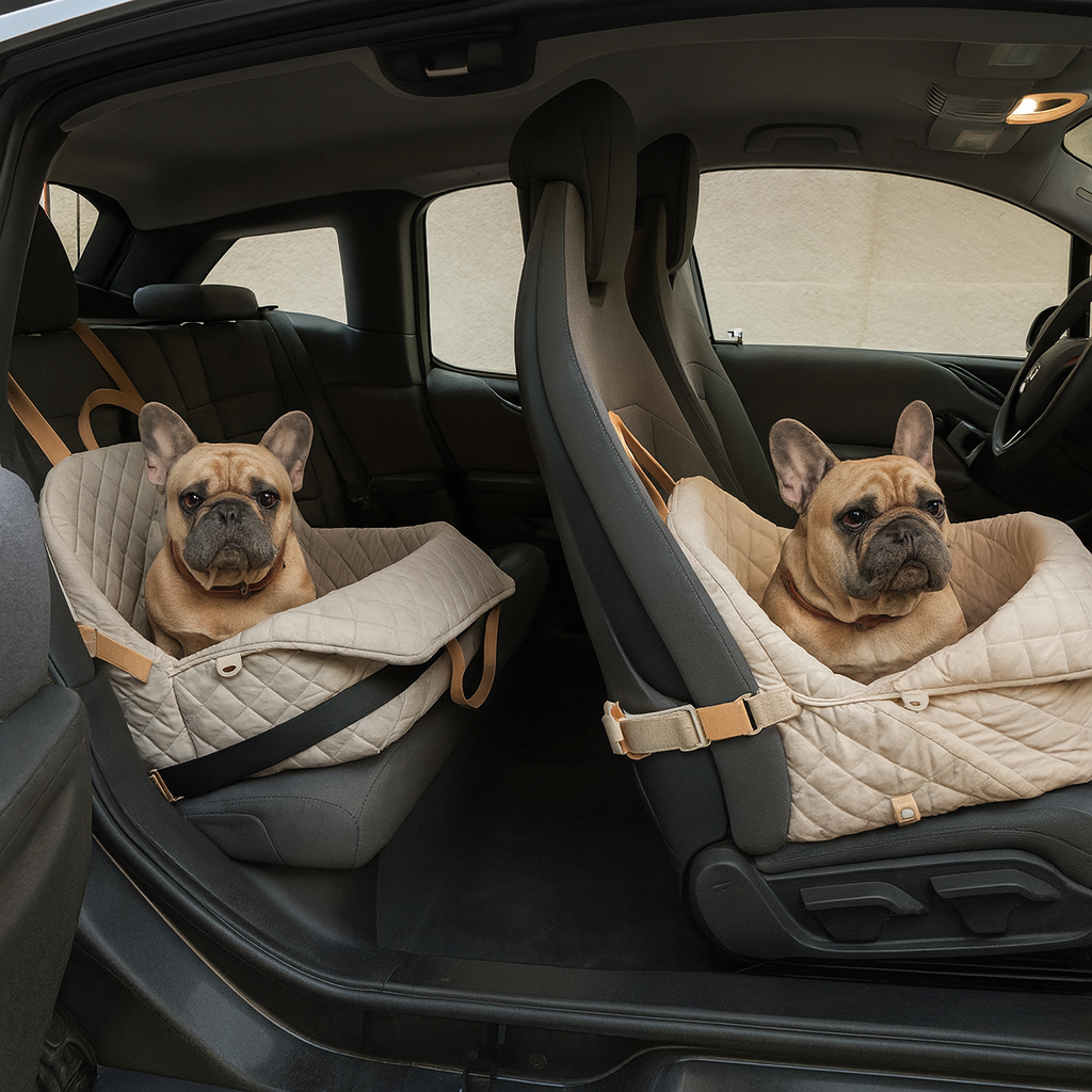 French Bulldog Foldable Pup Carrier for Training Sessions-fadou