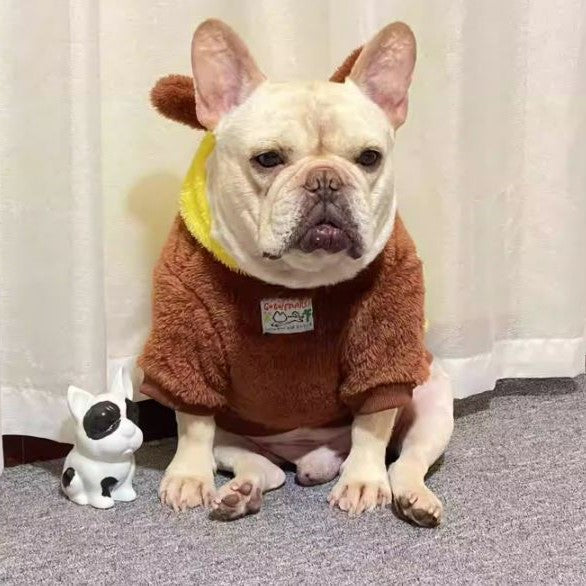 French Bulldog Soft Cotton Sweatshirt for Frenchie Enthusiasts-fadou