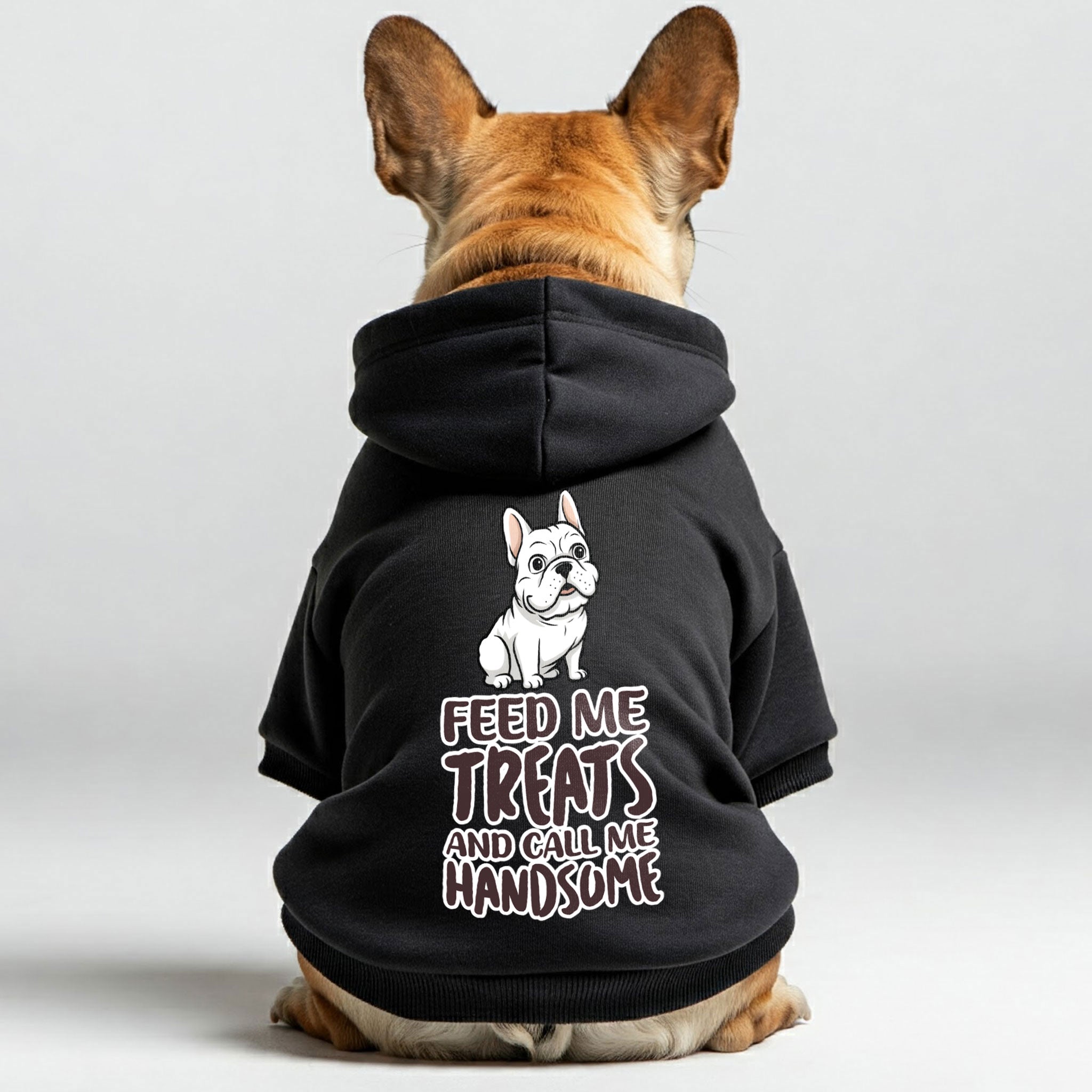 French Bulldog Personalized Dog Hoodie for Short-Nosed Dogs-fadou