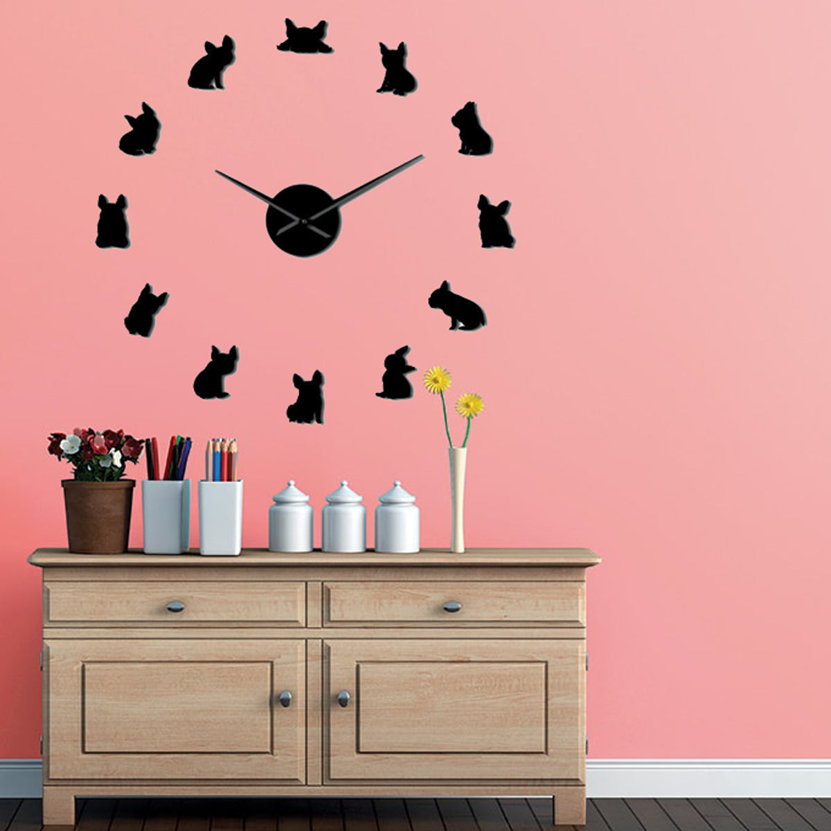 The Frenchie Clock - for French Bulldog Owners and Fans-fadou