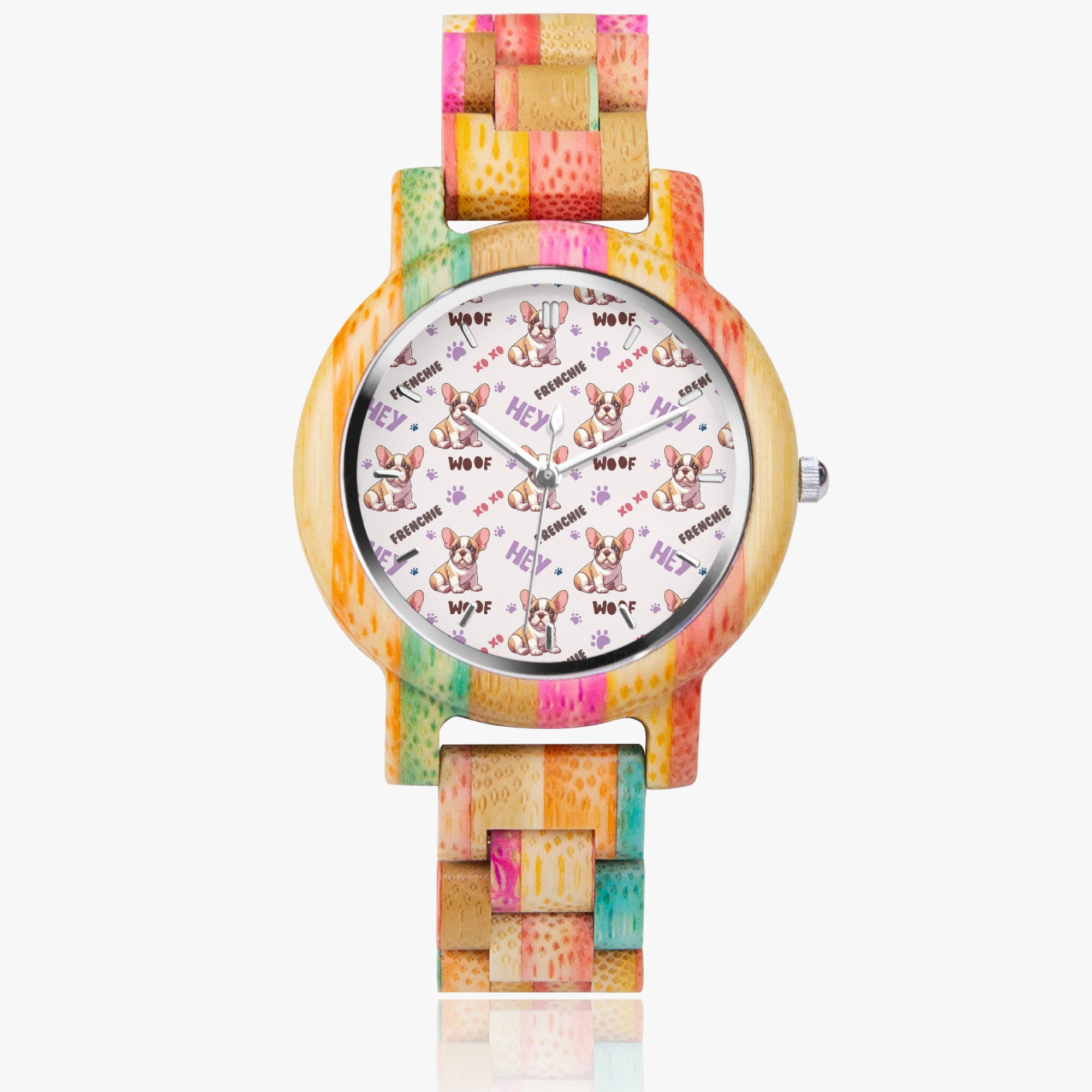 French Bulldog Stylish Quartz Timepiece for Frenchie Fans-fadou