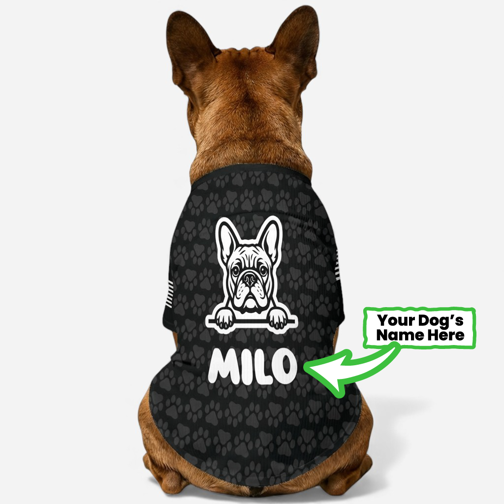 French Bulldog Personalized Knit Sweater for Daily Walks-fadou