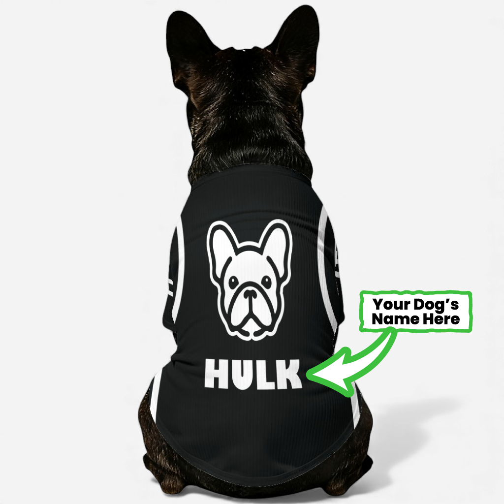 Frenchie Personalized Knit Sweater for Training Sessions-fadou