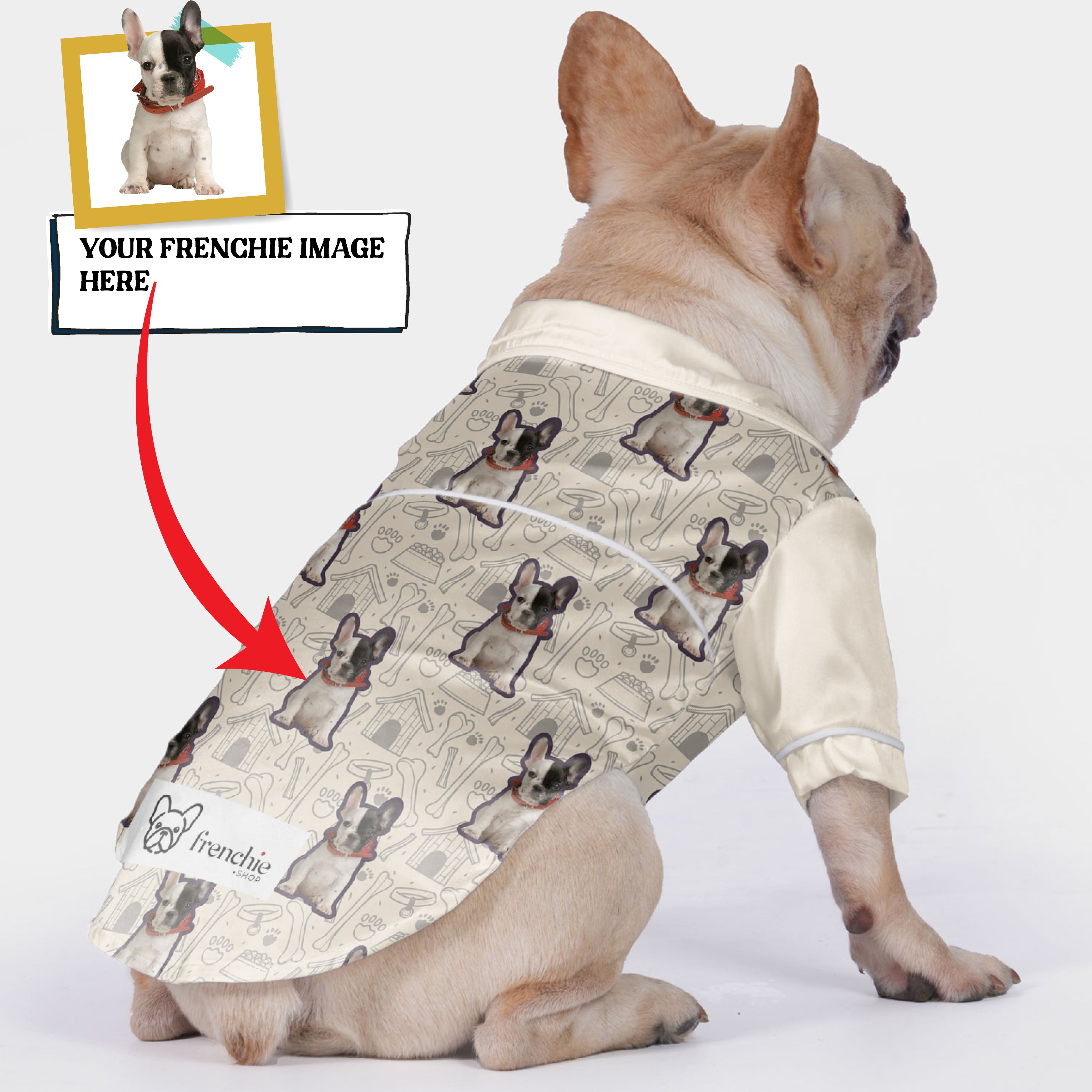 French Bulldog Pajamas Designed with Your for French Bulldogs-fadou