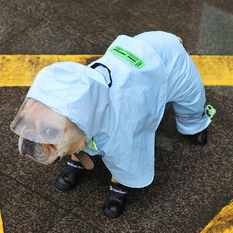 French Bulldog Waterproof Weather Shield for Brachycephalic Dogs-fadou