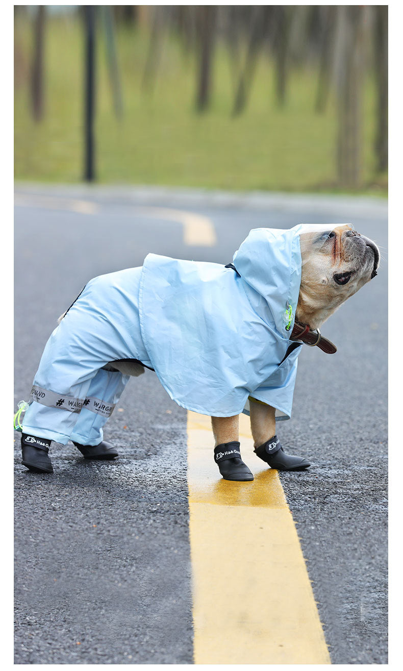 French Bulldog Waterproof Weather Shield for Brachycephalic Dogs-fadou