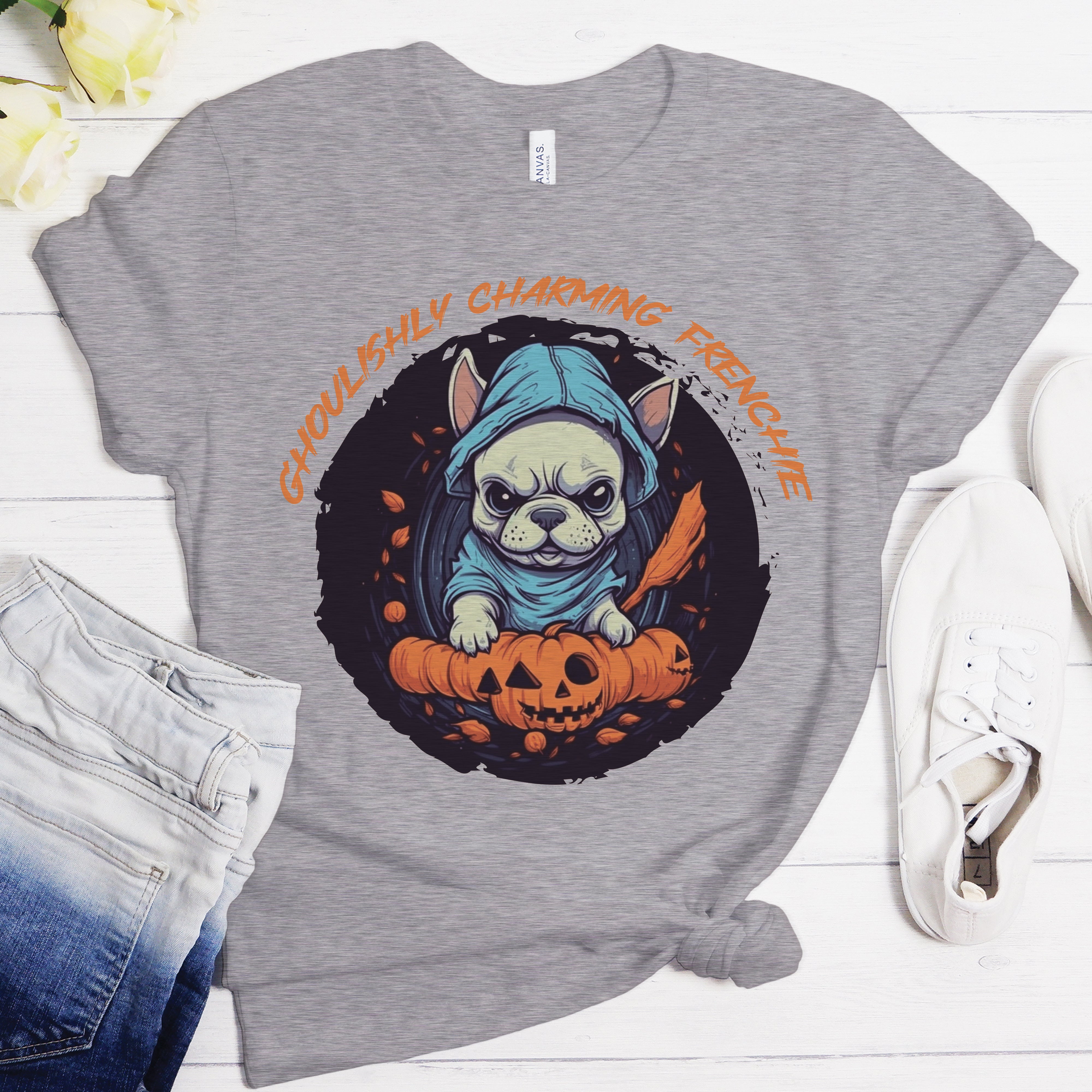 Charmed French Bulldog Unisex Shirt for Frenchie Enthusiasts-fadou