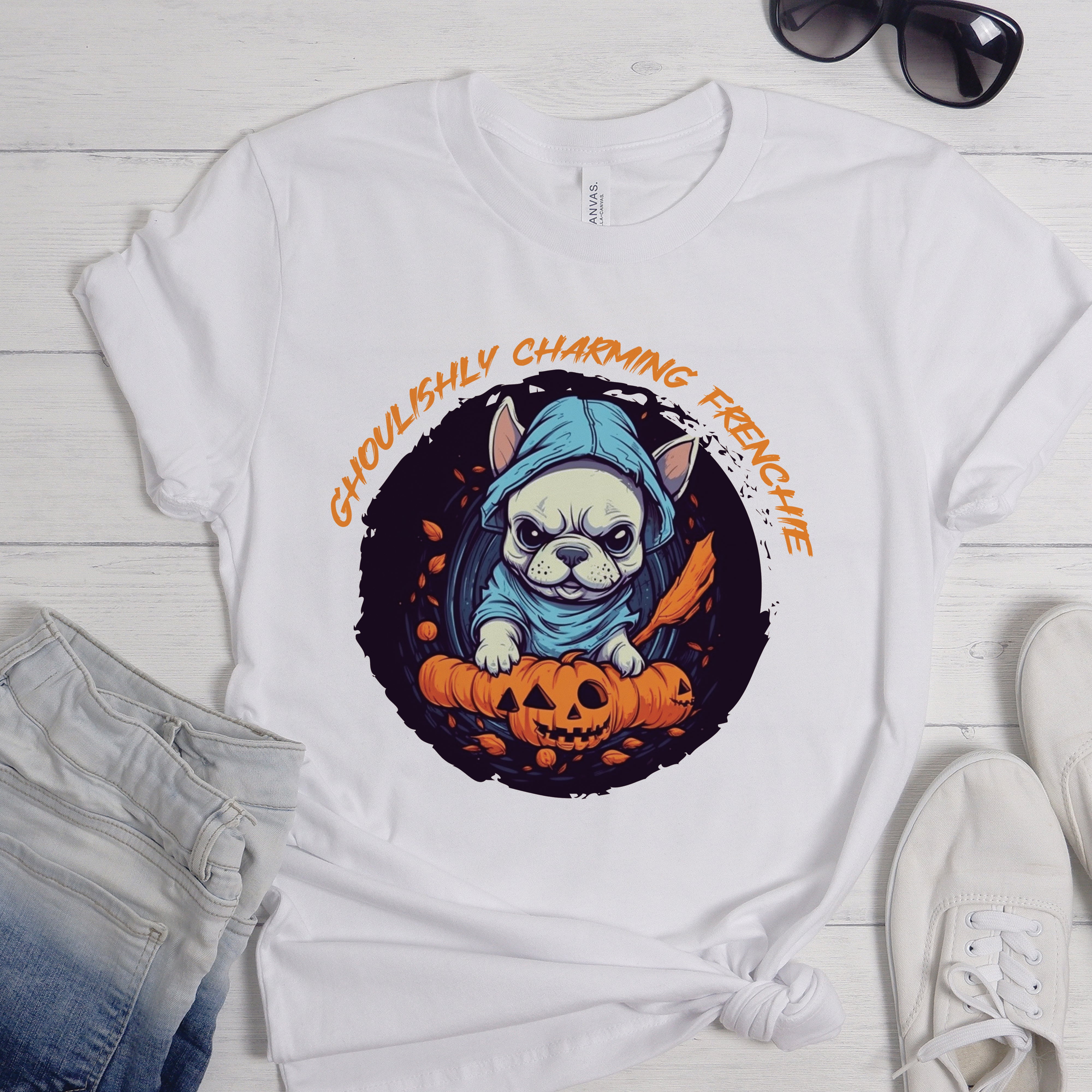 Charmed French Bulldog Unisex Shirt for Frenchie Enthusiasts-fadou