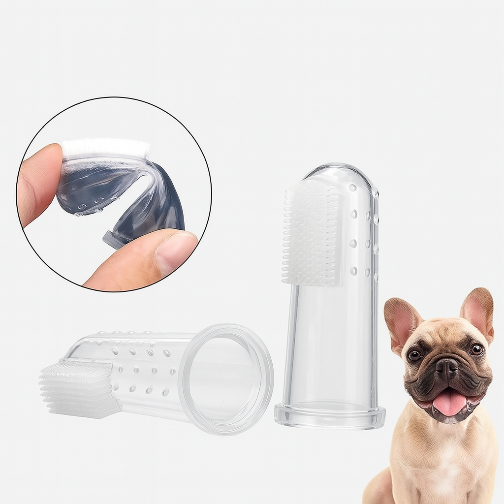 French Bulldog Soft Grooming Brush for Short-Nosed Dogs-fadou