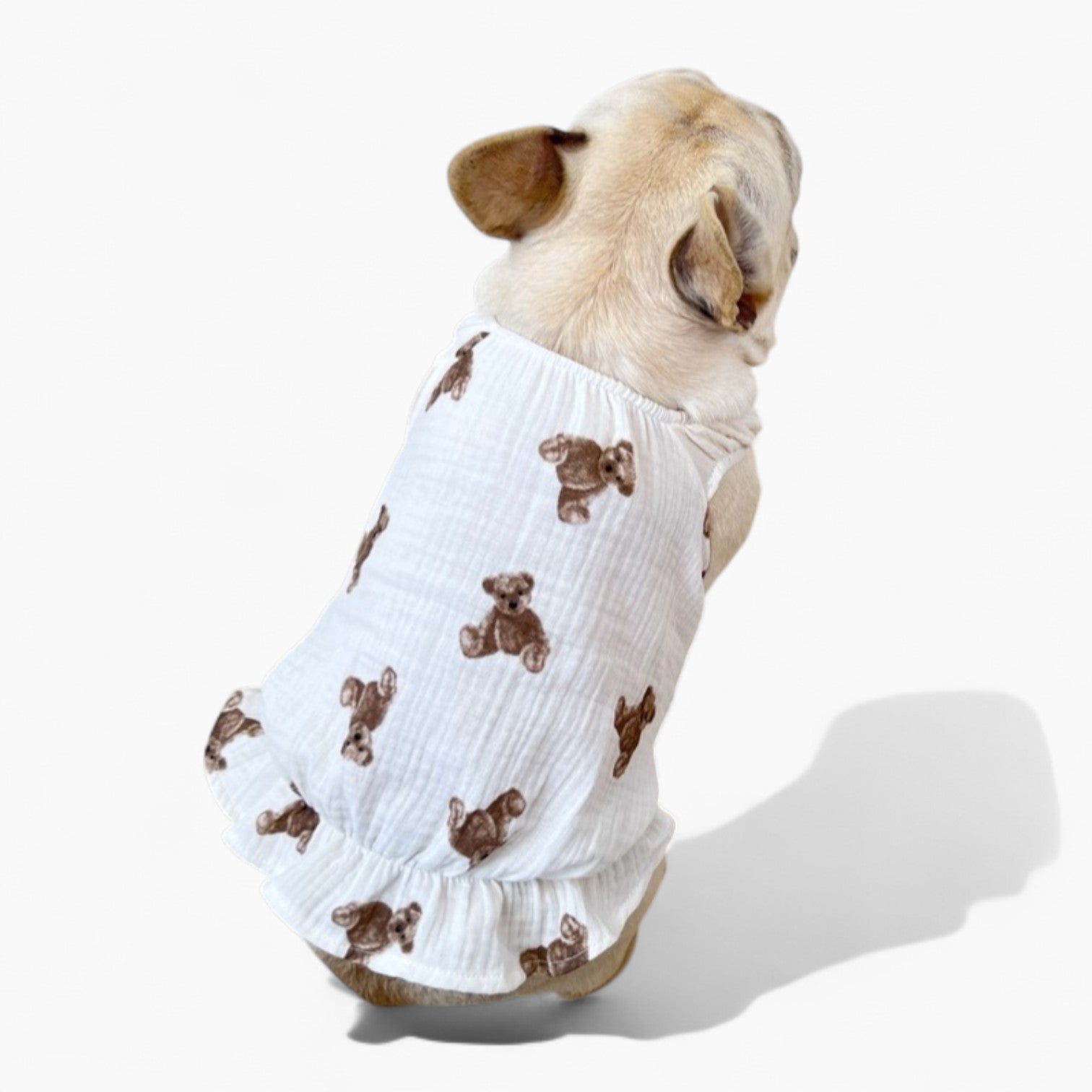 Frenchie Breathable Walking Harness for Flat-Face Breeds-fadou