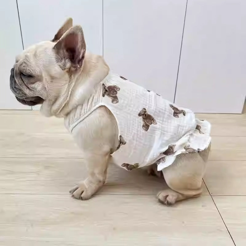 Frenchie Breathable Walking Harness for Flat-Face Breeds-fadou