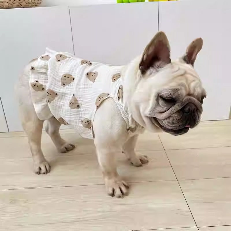 Frenchie Breathable Walking Harness for Flat-Face Breeds-fadou
