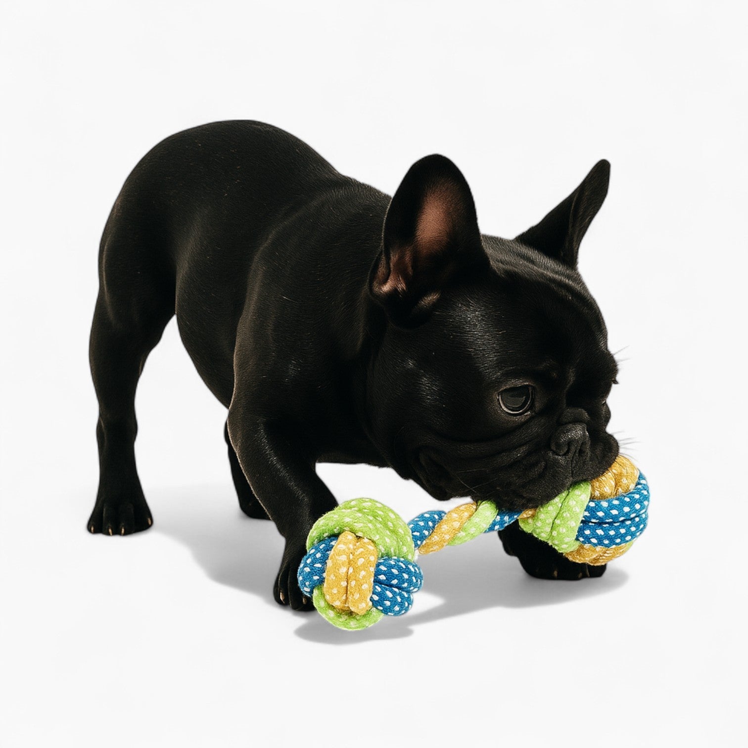 French Bulldog Cotton Plush Play Toy for French Bulldogs-fadou
