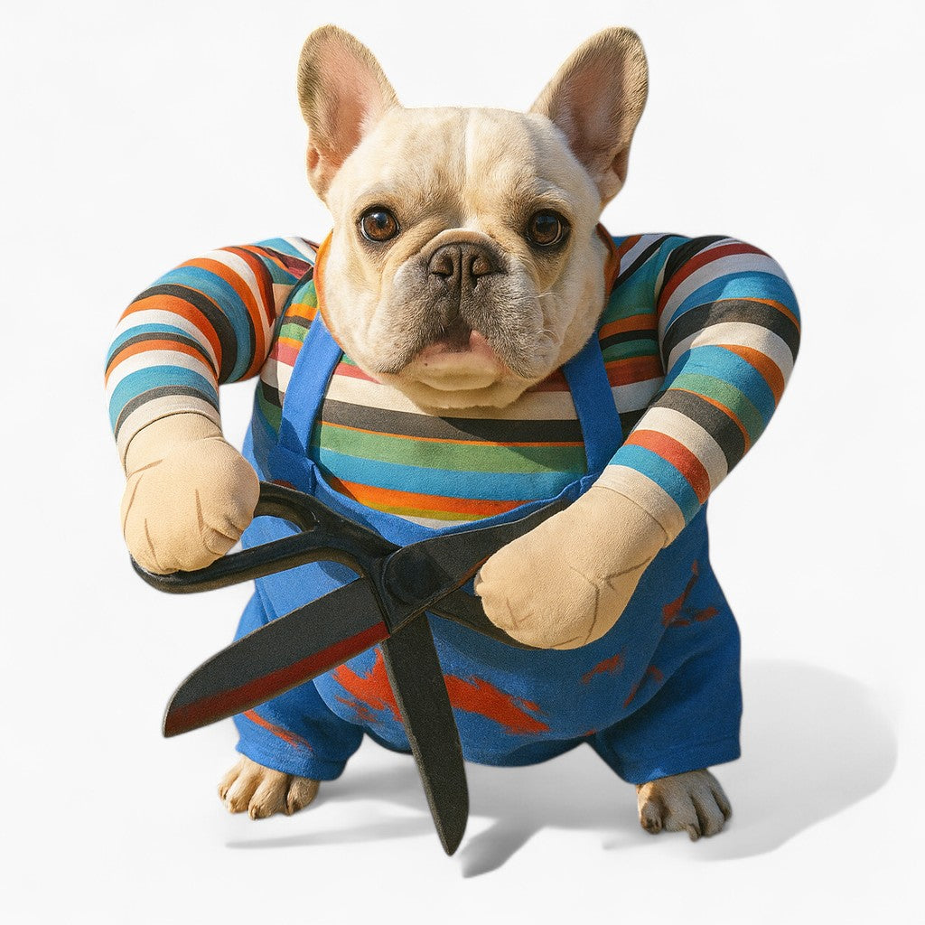 Dog Halloween Halloween Cosplay for Brachycephalic Dogs-fadou