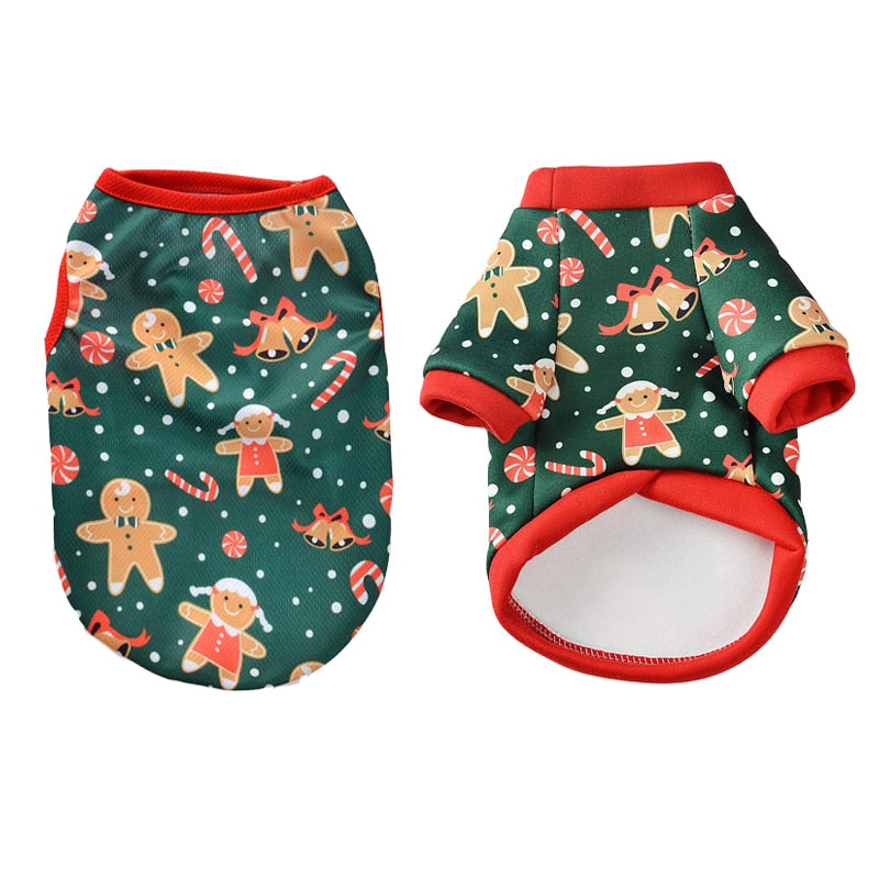 French Bulldog Christmas Summer Dress for French Bulldogs-fadou