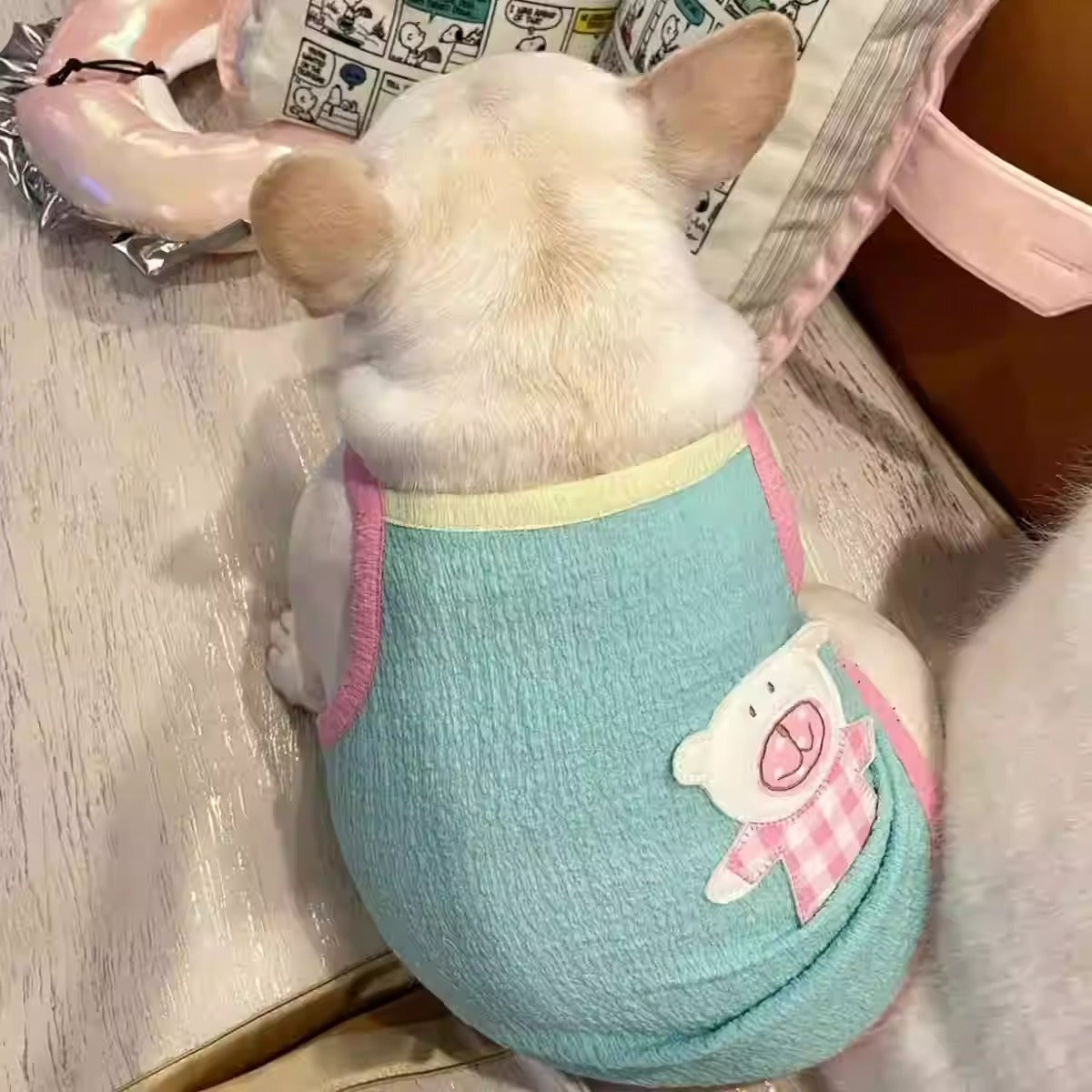French Bulldog Soft Chest Harness for Brachycephalic Dogs-fadou