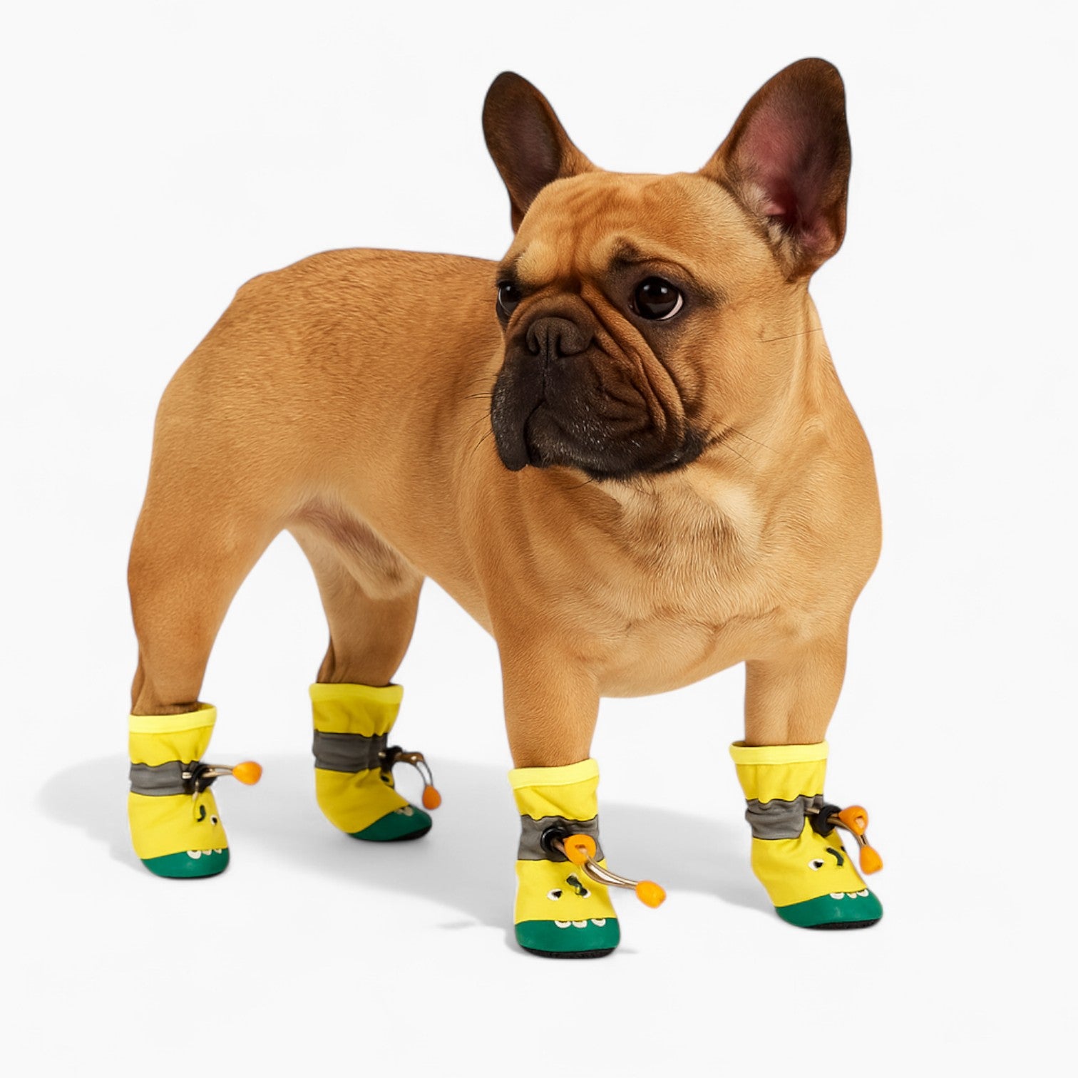 French Bulldog Waterproof Dog Boots for Short-Nosed Dogs-fadou