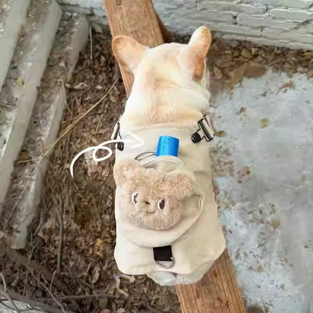 French Bulldog Breathable No-Pull Vest for Playtime Fun-fadou