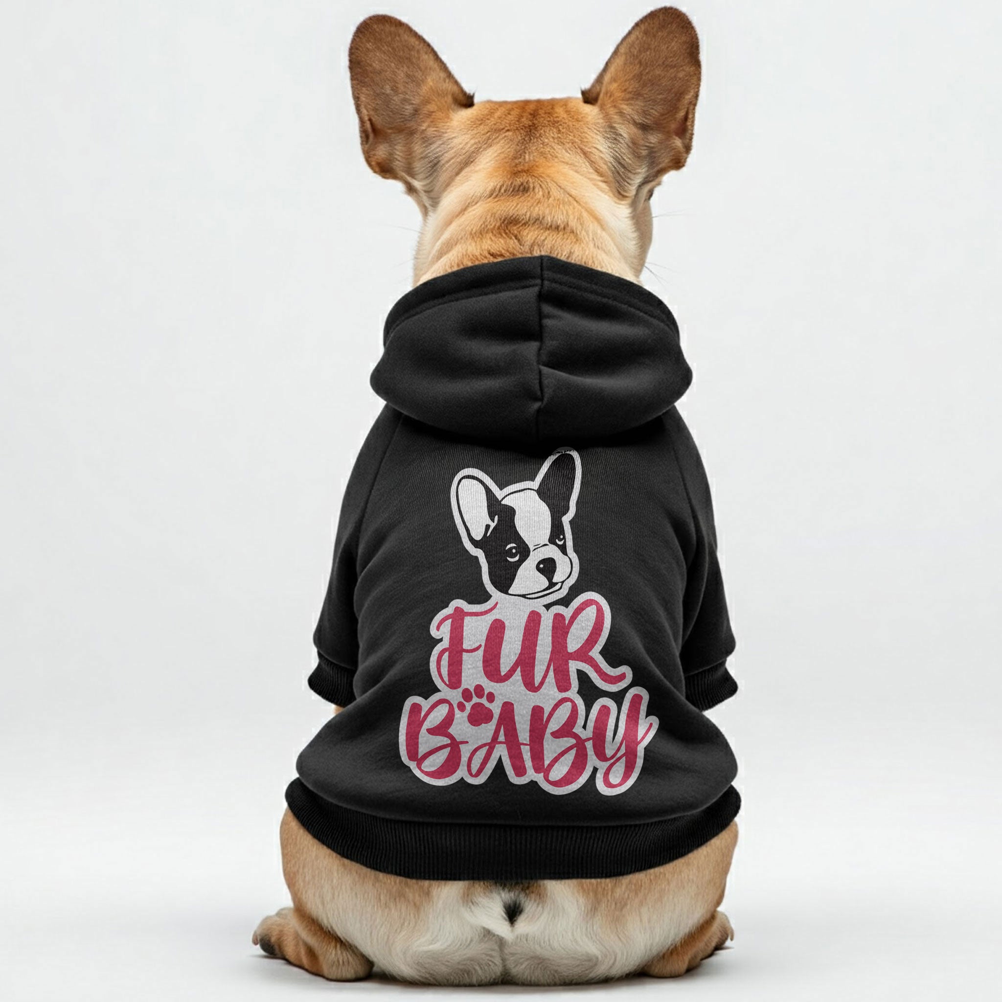 French Bulldog Personalized Pet Sweatshirt for Flat-Face Breeds-fadou