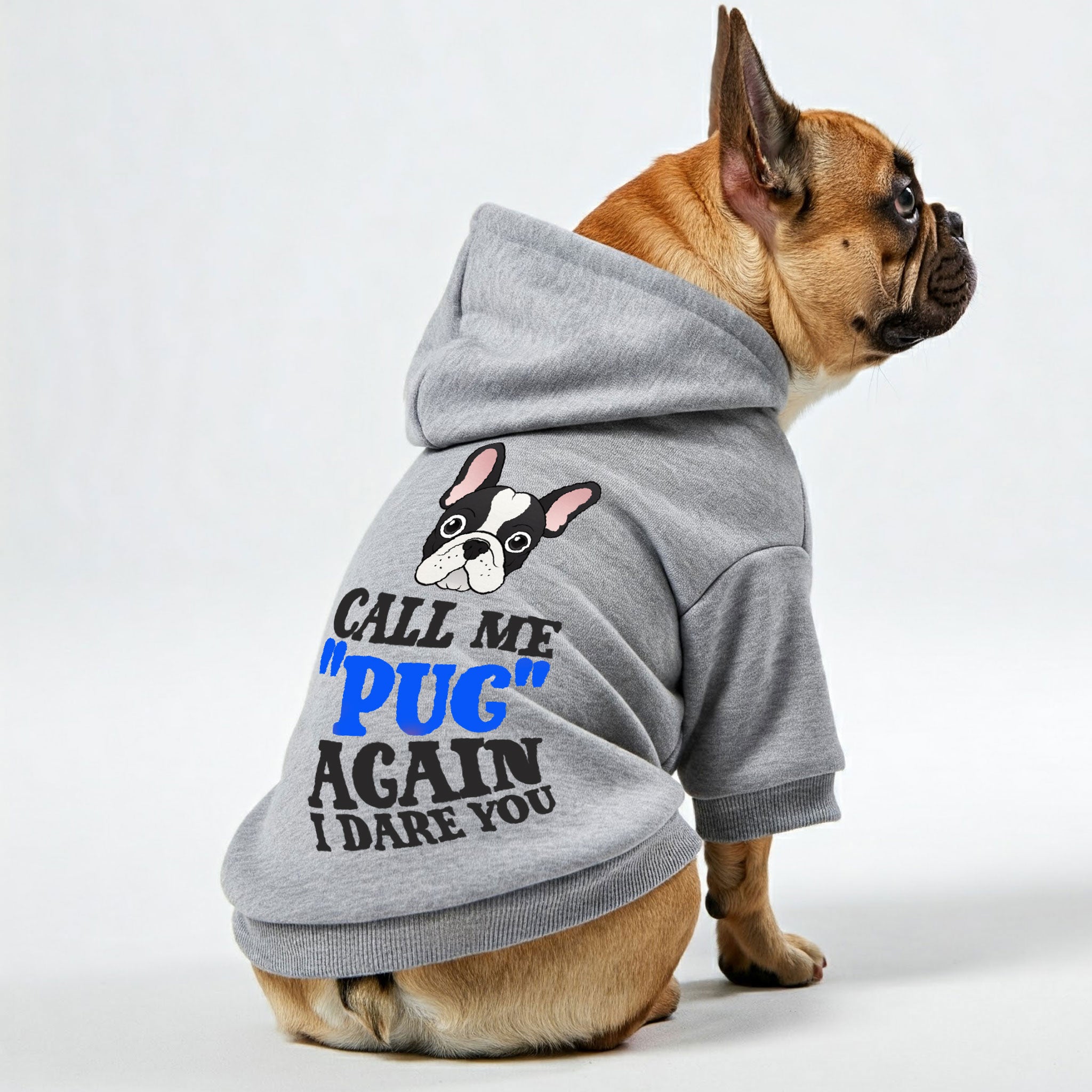 French Bulldog Personalized Cozy Hoodie for French Bulldogs-fadou