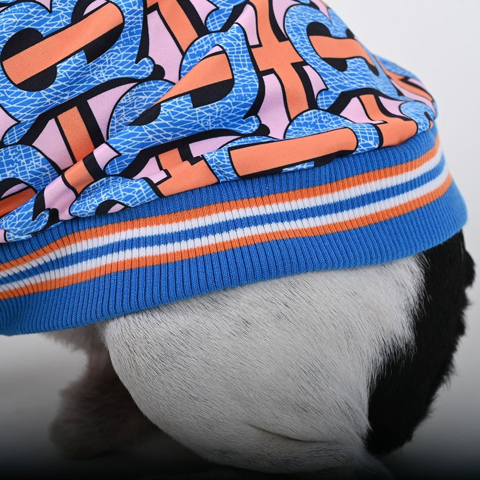 French Bulldog Warm Cotton Sweatshirt for Frenchie Fans-fadou