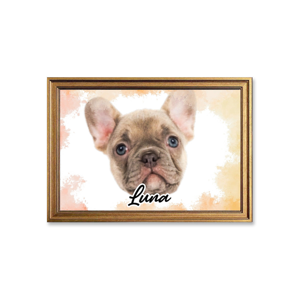 French Bulldog Personalized Framed Poster for Bulldog Owners-fadou