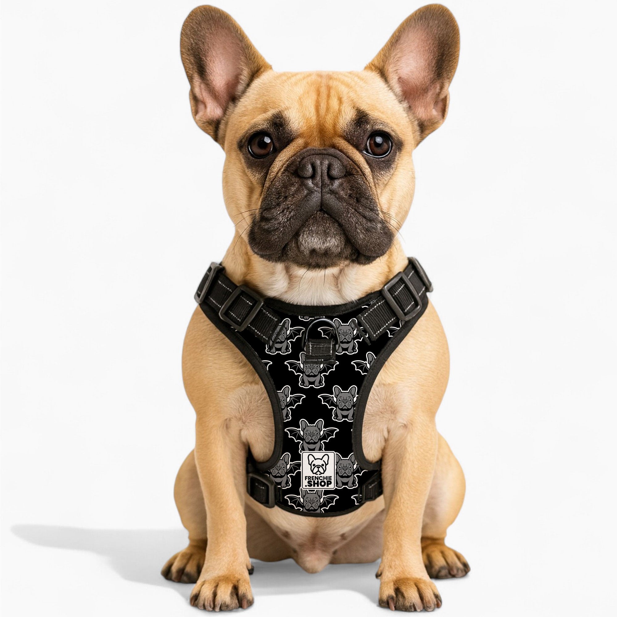 French Bulldog No-Pull No-Pull Vest for Flat-Face Breeds-fadou