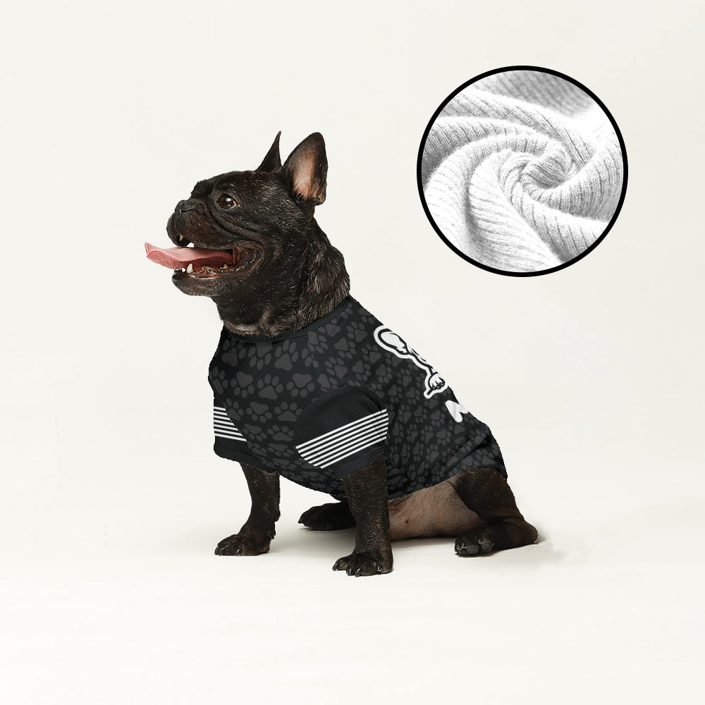French Bulldog Personalized Knit Sweater for Daily Walks-fadou