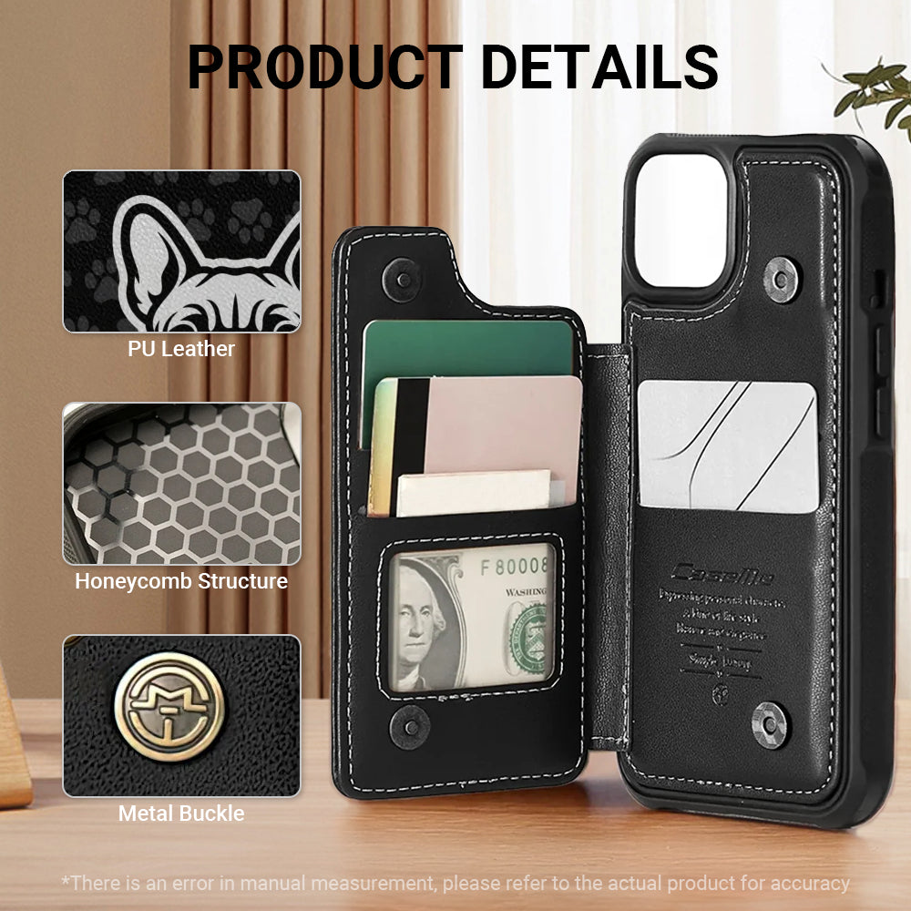 French Bulldog Personalized Card Holder for Bulldog Owners-fadou