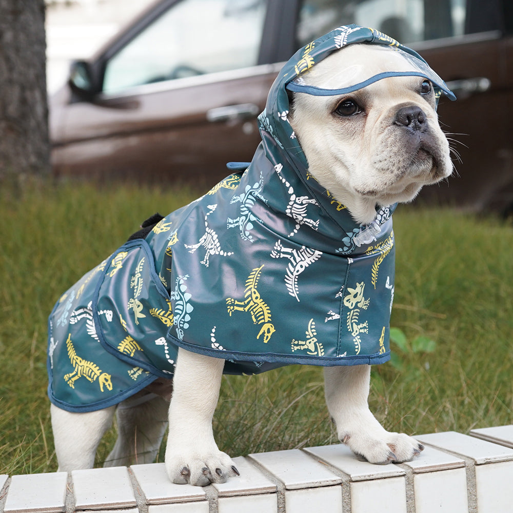 French Bulldog Waterproof Rain Gear for French Bulldogs-fadou