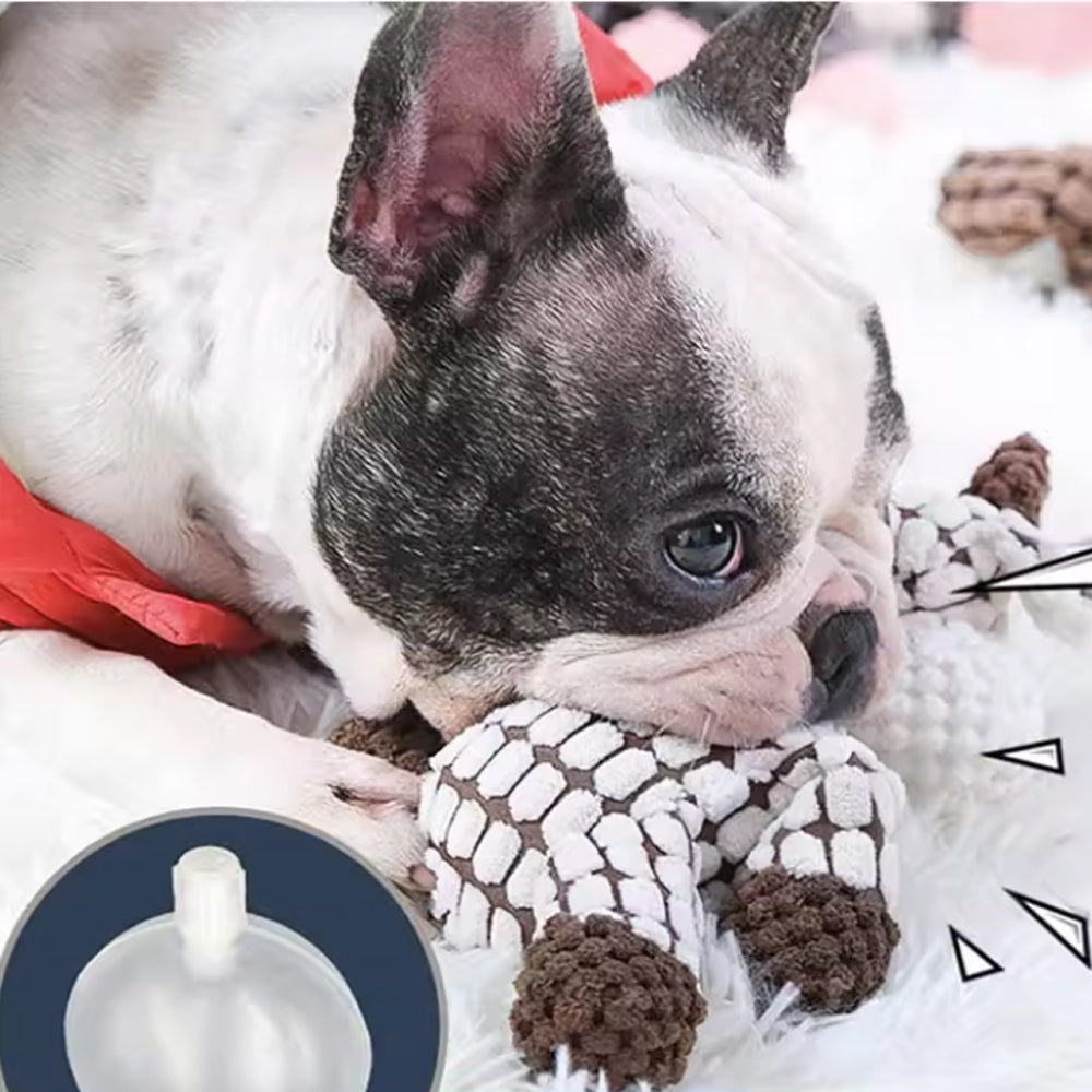 French Bulldog Plush Plush Play Toy for Flat-Face Breeds-fadou