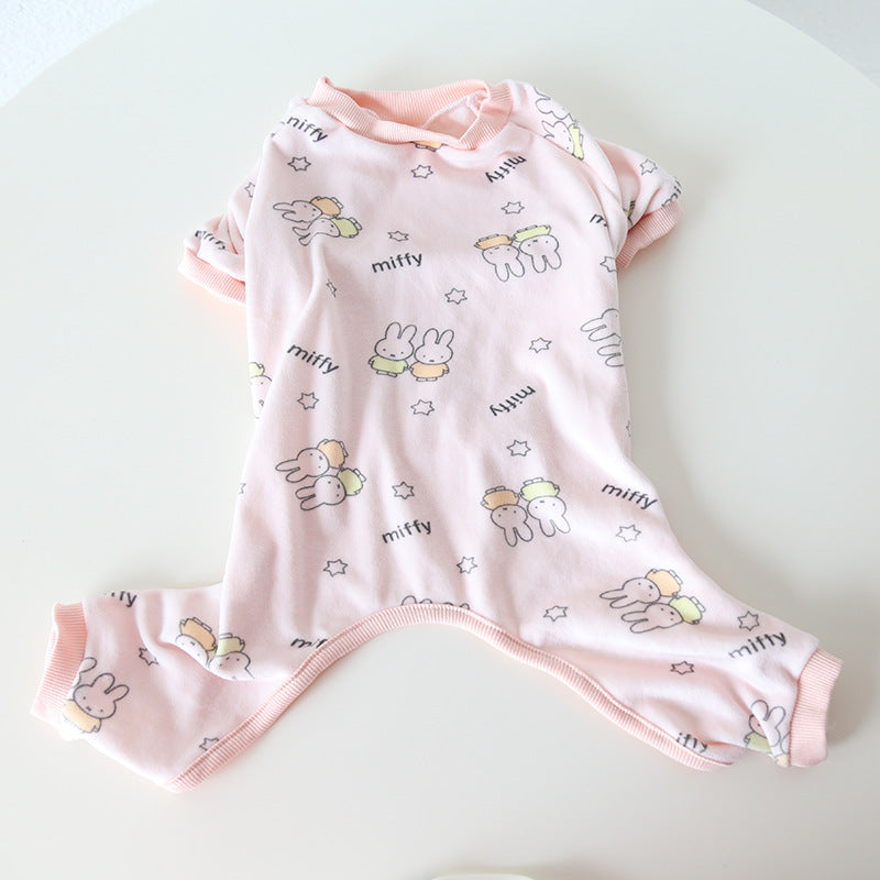 Dreamy French Bulldog Cozy Pajama Set for Bulldog Owners-fadou