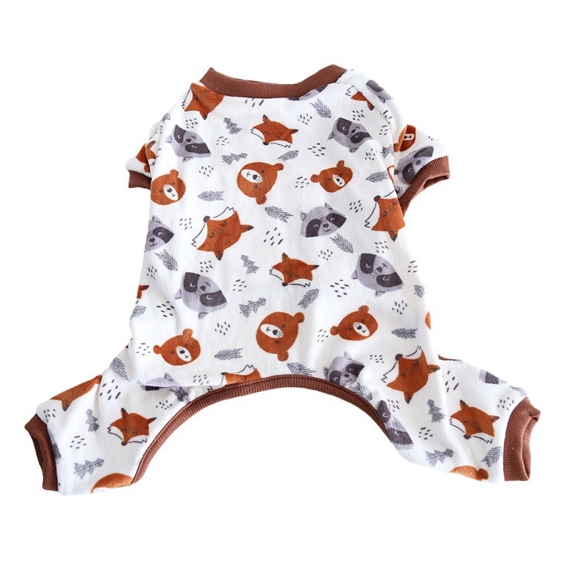 Dreamy French Bulldog Cozy Pajama Set for Bulldog Owners-fadou
