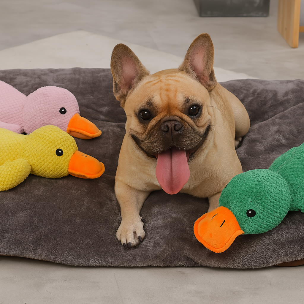 French Bulldog Interactive Chew Toy for Brachycephalic Dogs-fadou