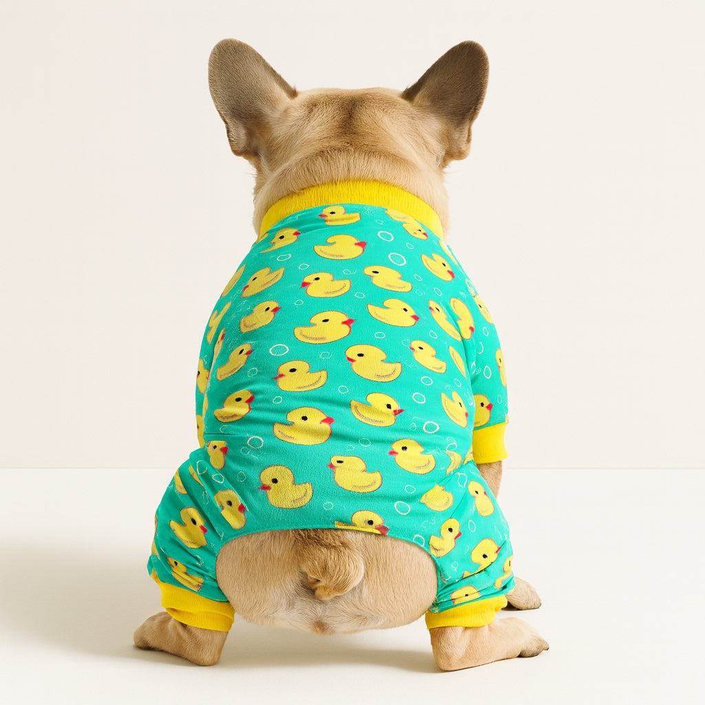 DuckyPaws French Bulldog Night Outfit for Flat-Face Breeds-fadou