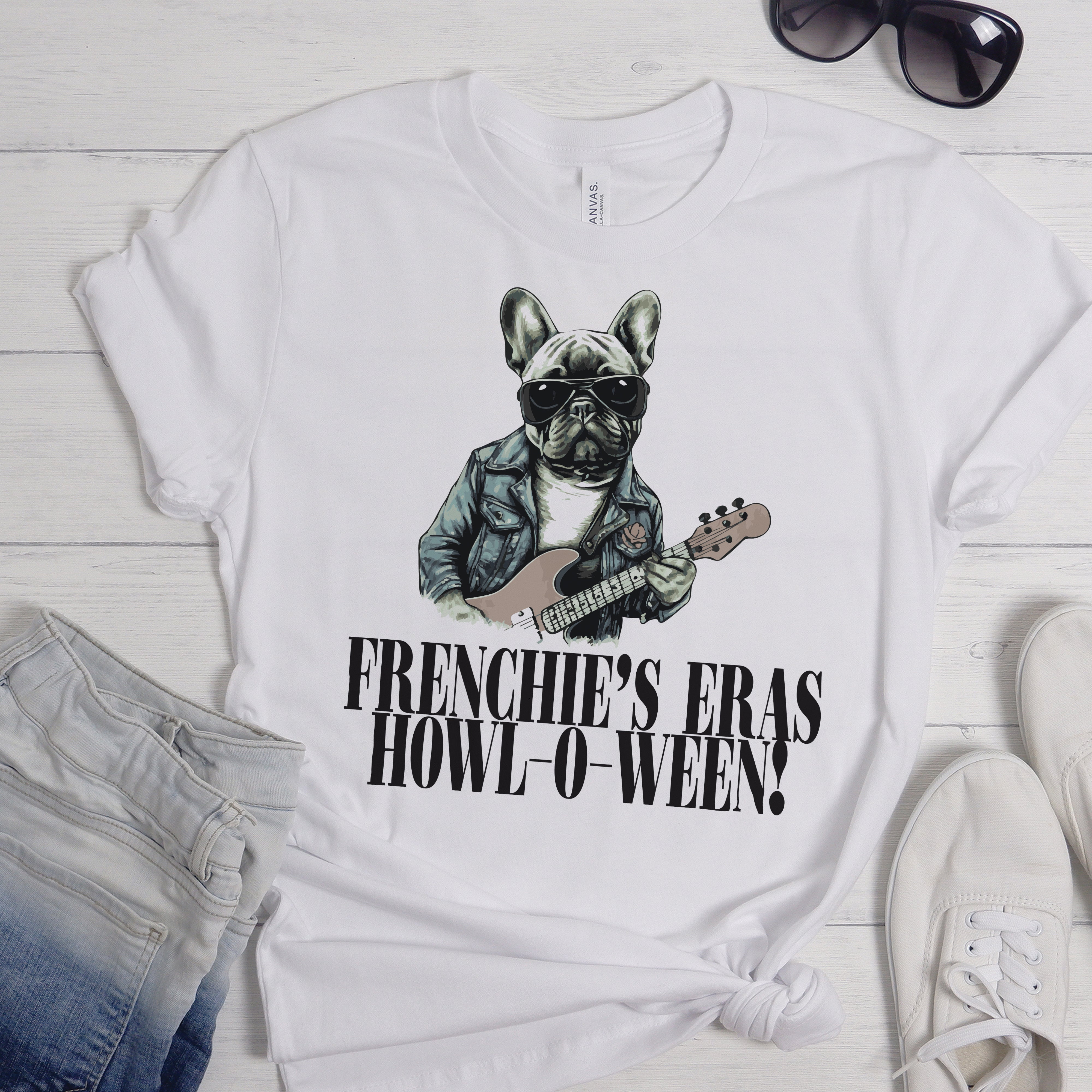 French Bulldog Halloween Unisex Shirt for Everyday Wear-fadou
